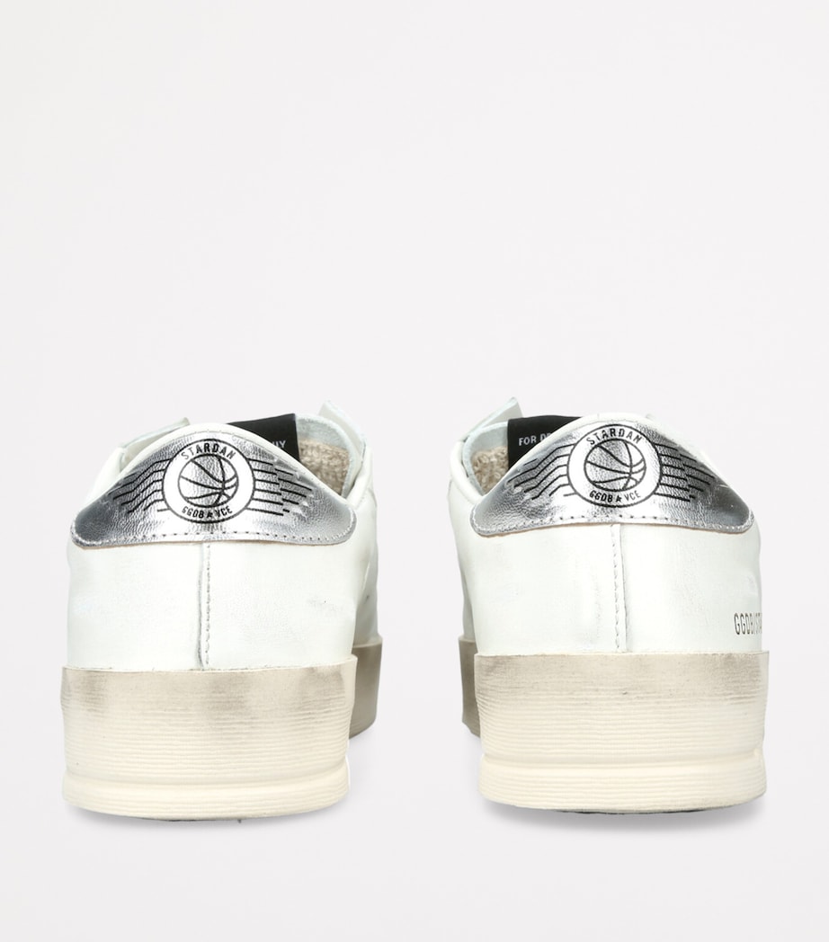 Golden Goose Leather Stardan Sneakers White/comb Image 2