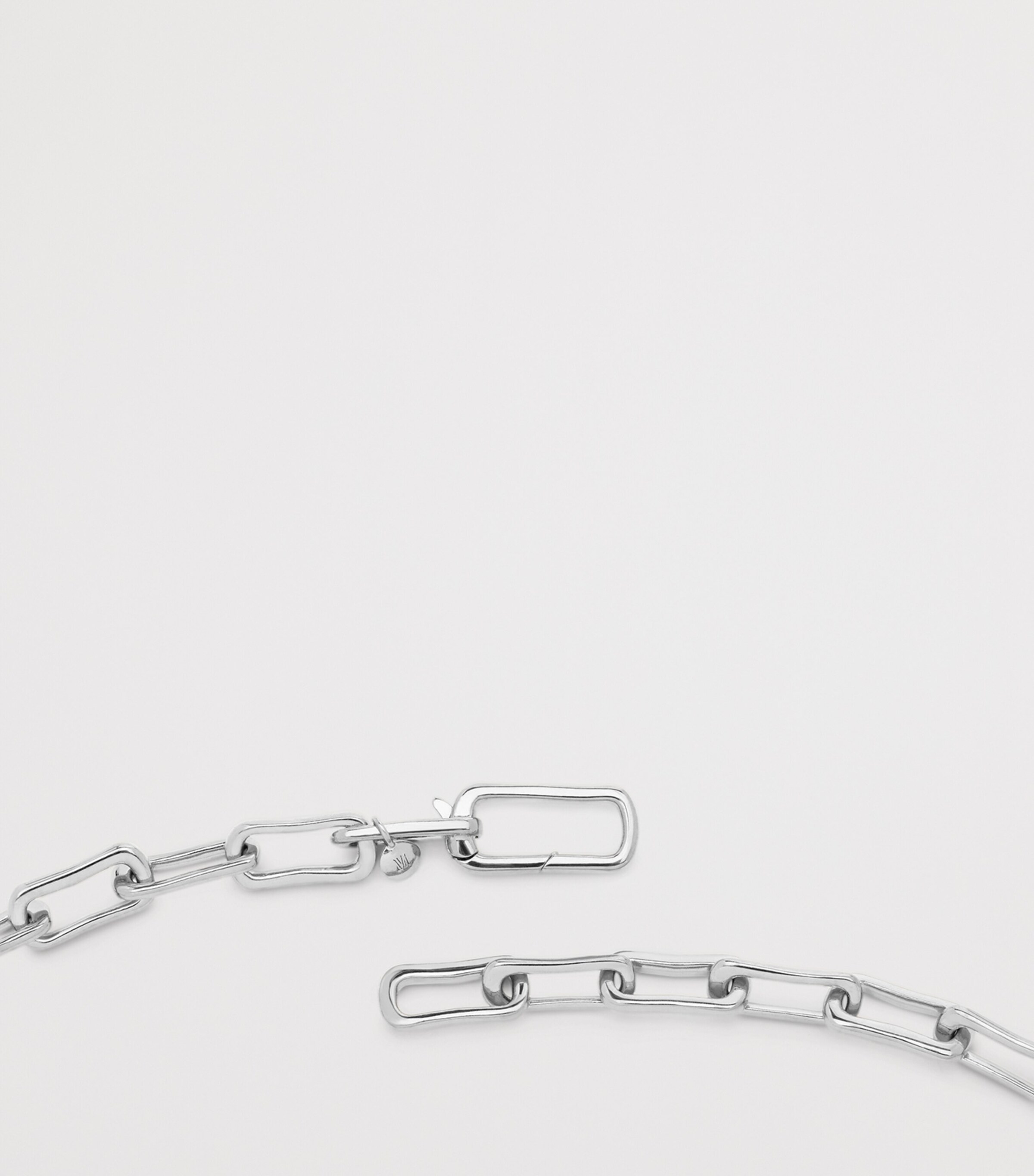 Monica Vinader Sterling Silver Alta Mini Chain Necklace Sterling Silver Image 4