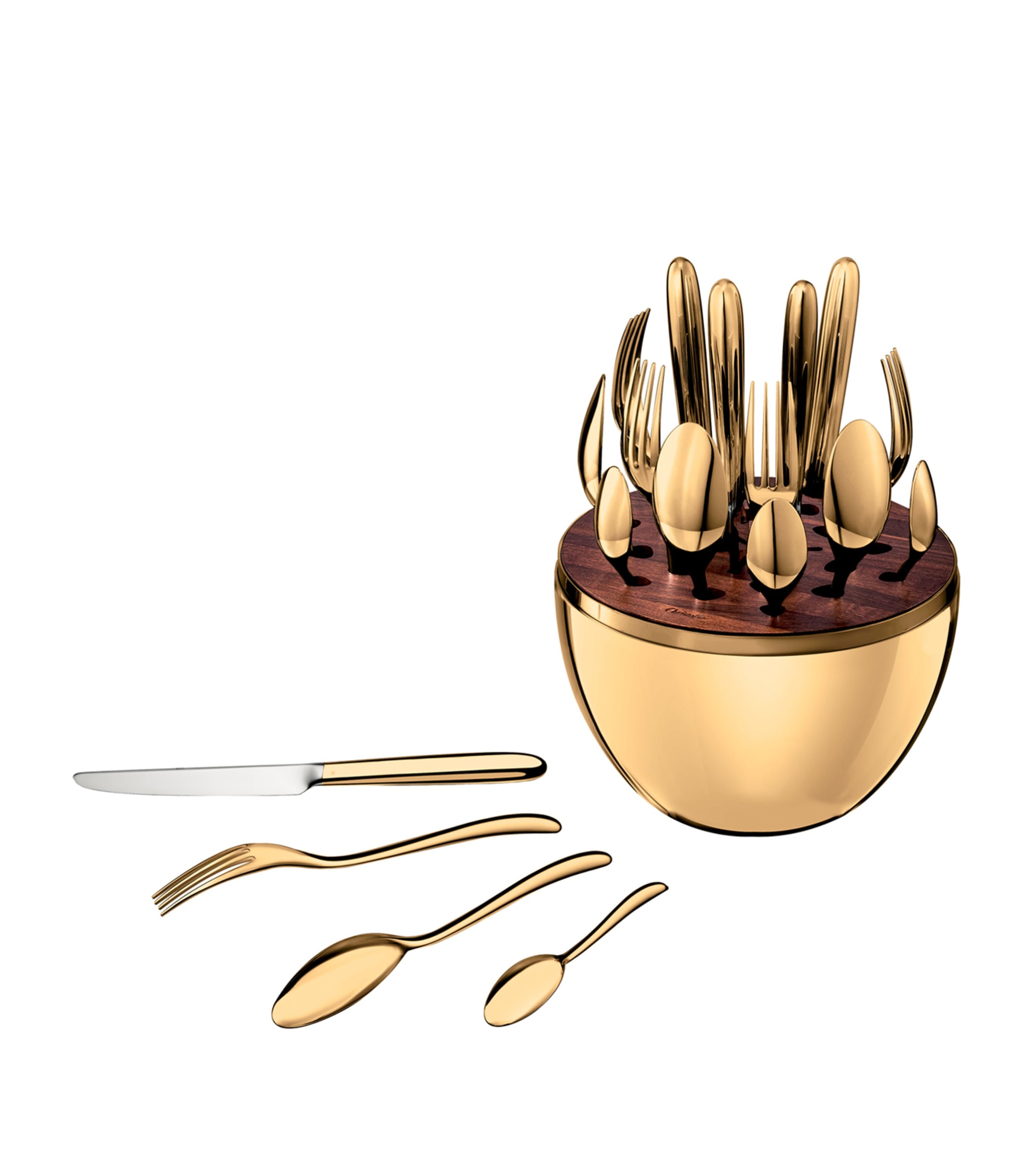 Mood Gold 24-Piece Cutlery Set GOLD Image 3