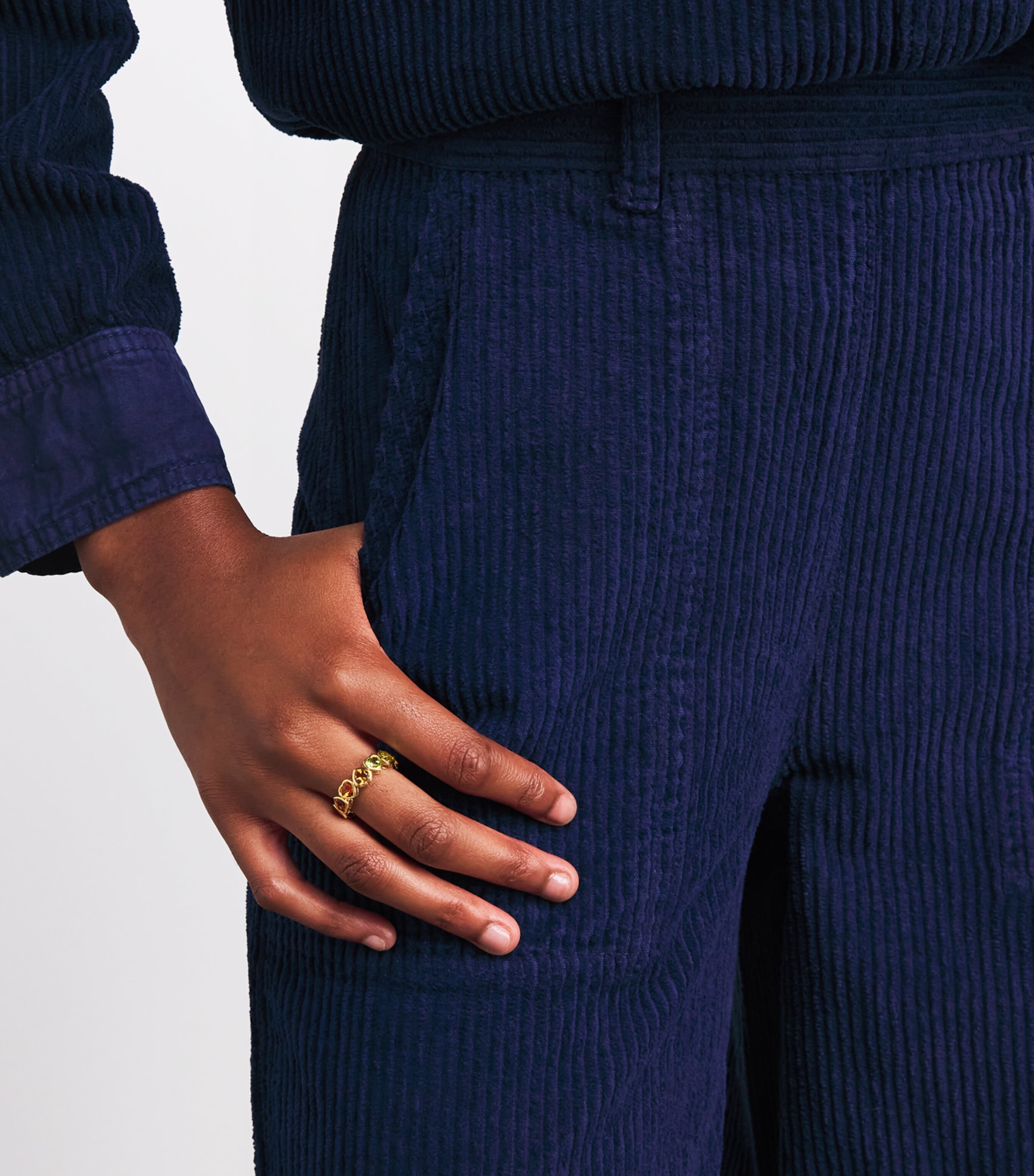 Yellow Gold and Multi-Gemstone I Heart Rainbow Ring YELLOW GOLD Image 2