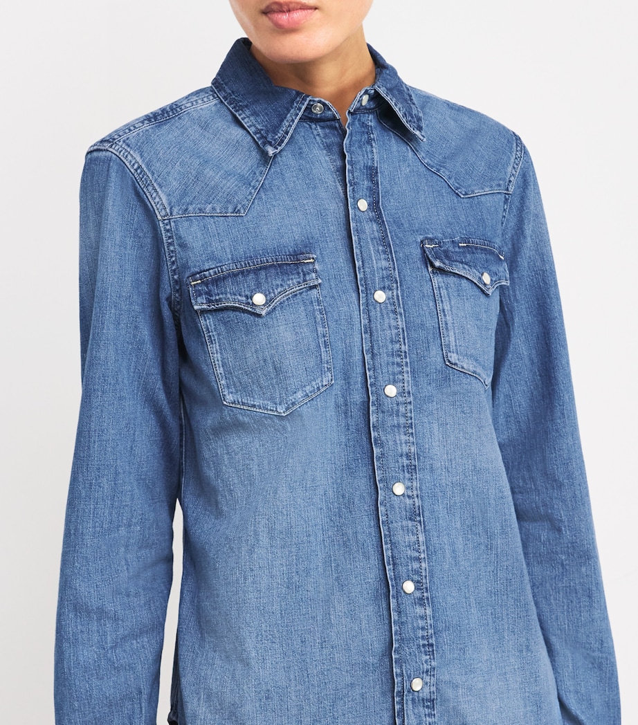 Denim Western Shirt CANARIA WASH Image 6