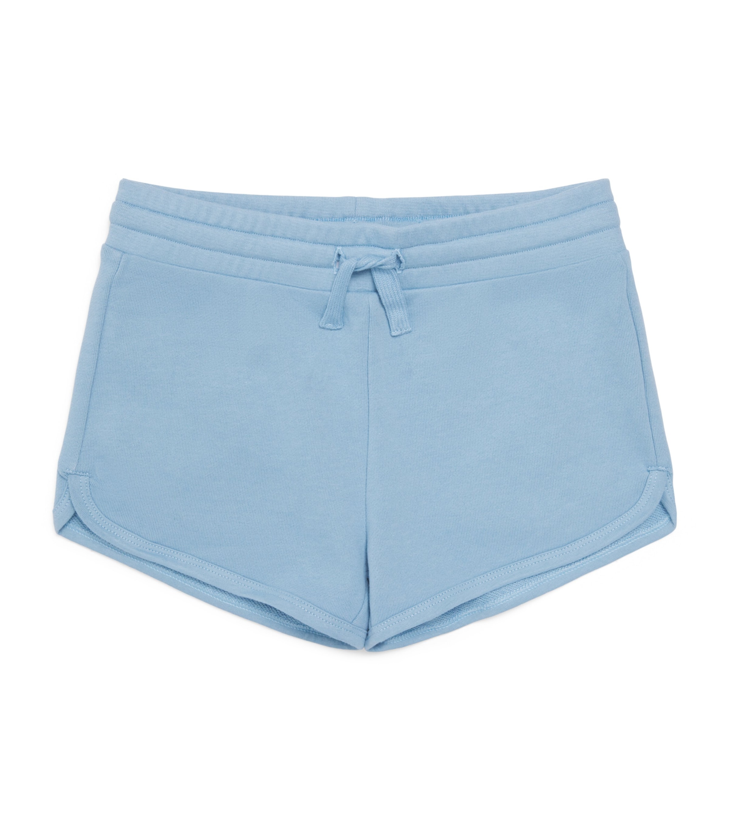 Stella McCartney Kids Organic Cotton Sweat Shorts (3-14+ Years) Blue Image 1