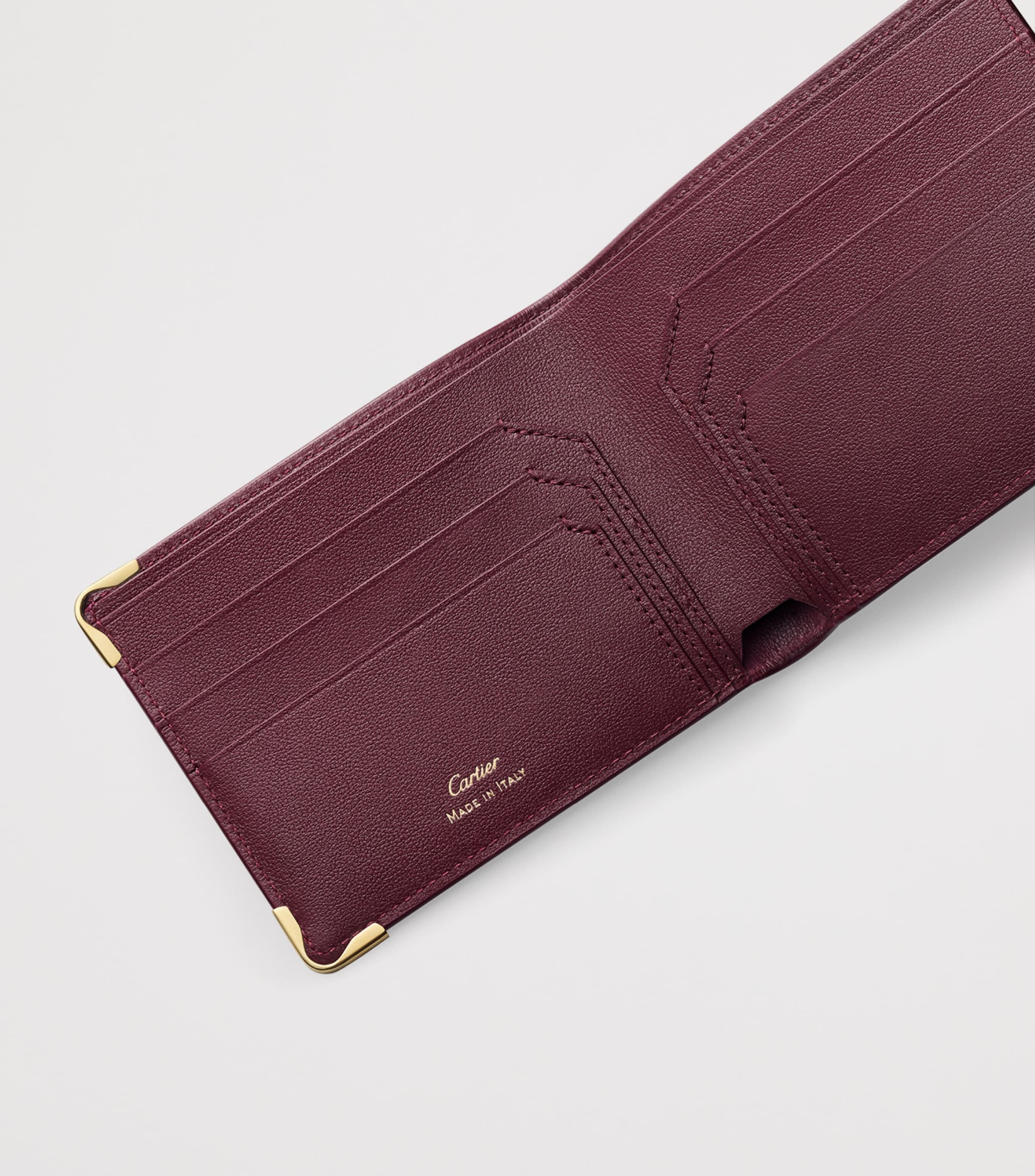 Cartier Leather Must de Cartier Wallet Burgundy Image 3