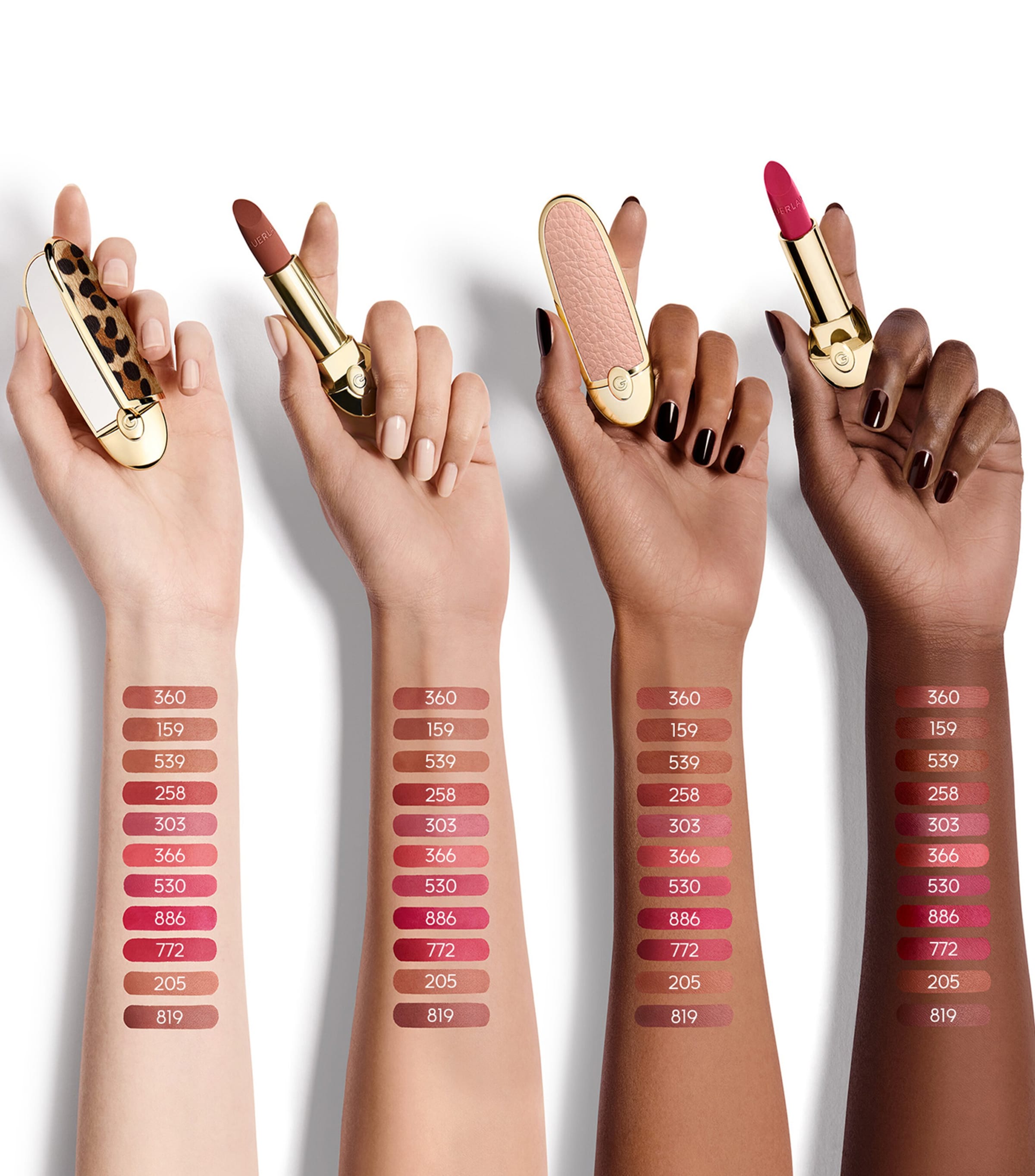 Guerlain Rouge G Ultra-Care Matte Lipstick - Refill Pink Image 4