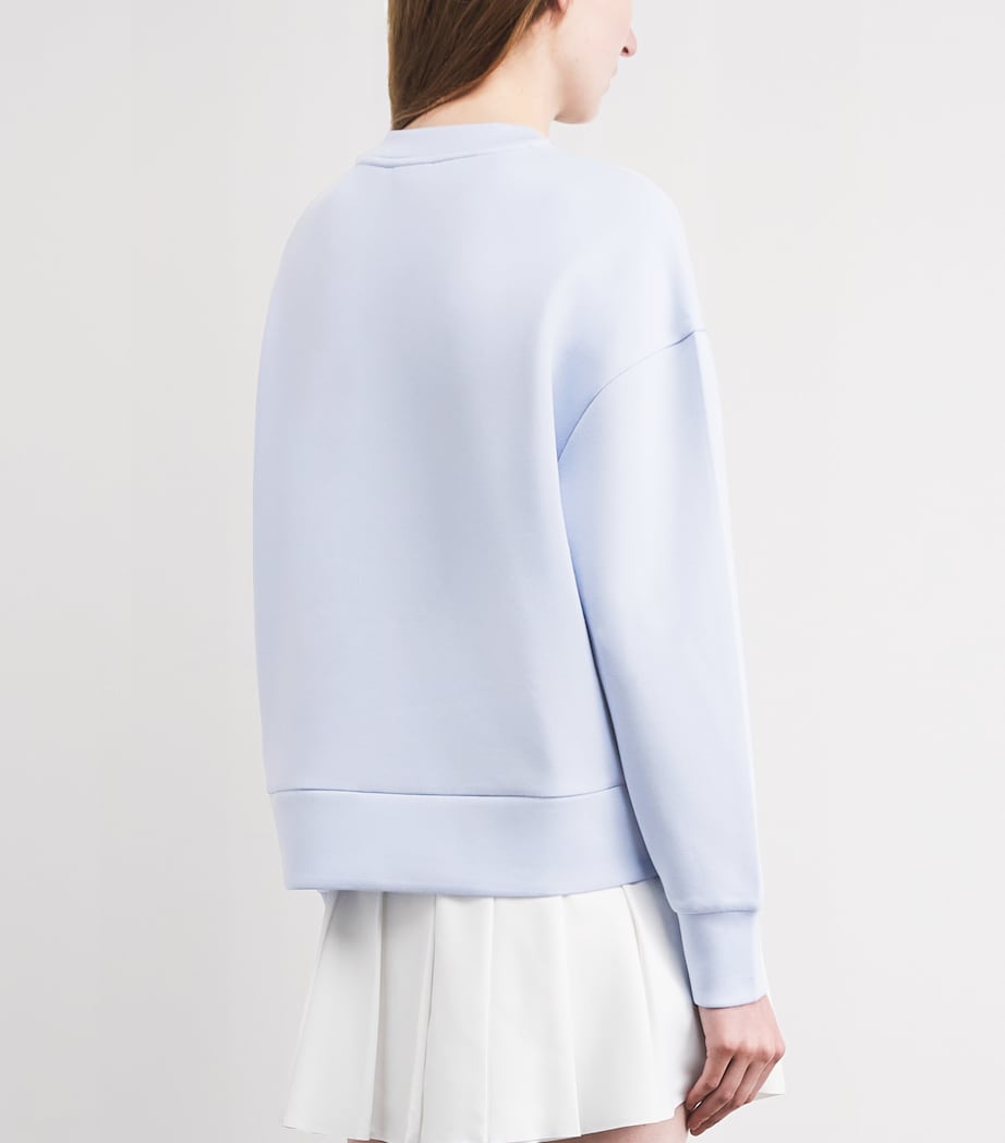 Varley Womens DoubleSoft Rasco Namesake Sweatshirt Xenon Blue Image 5
