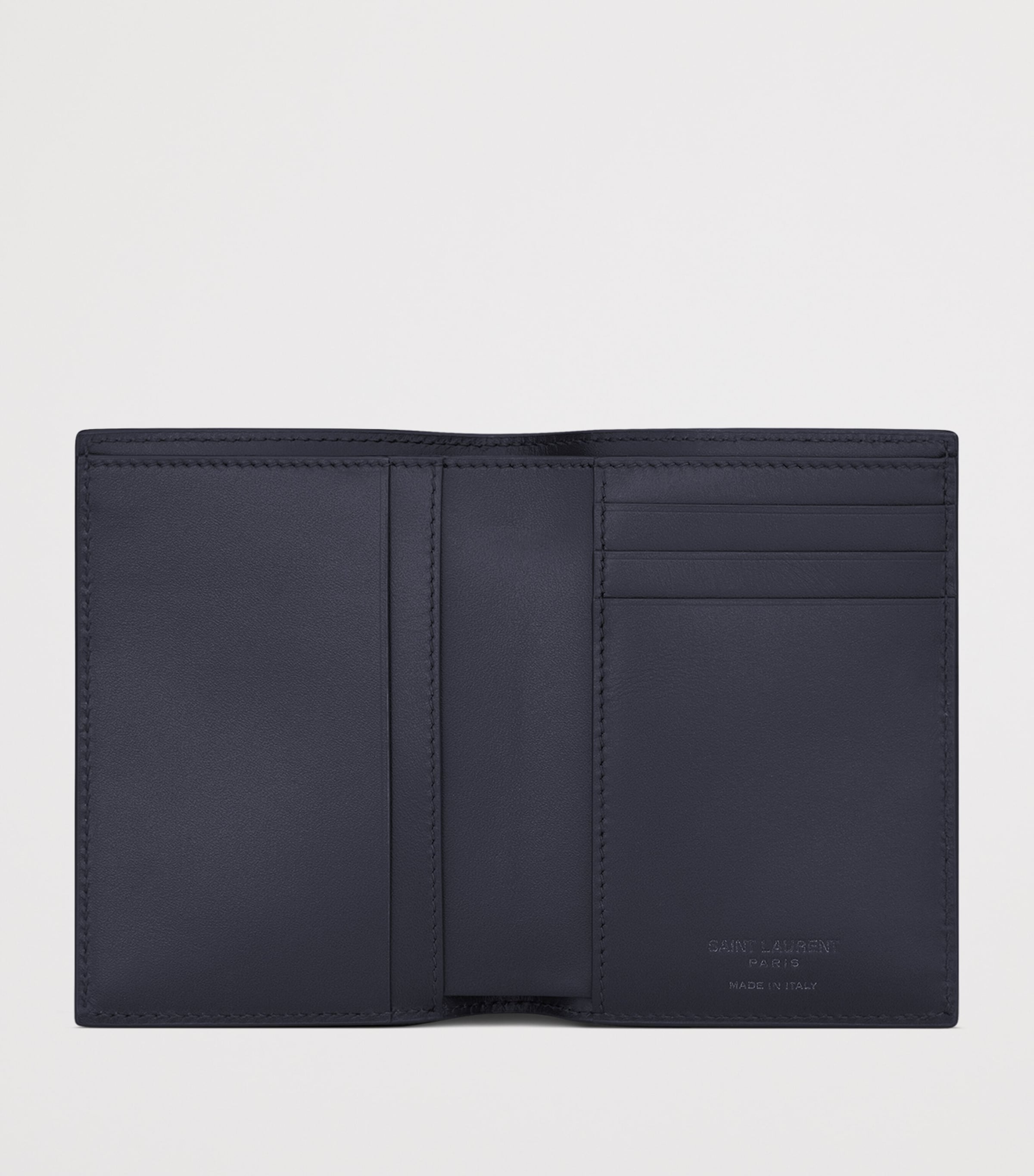 Calfskin Logo Bifold Wallet 4100 Image 2