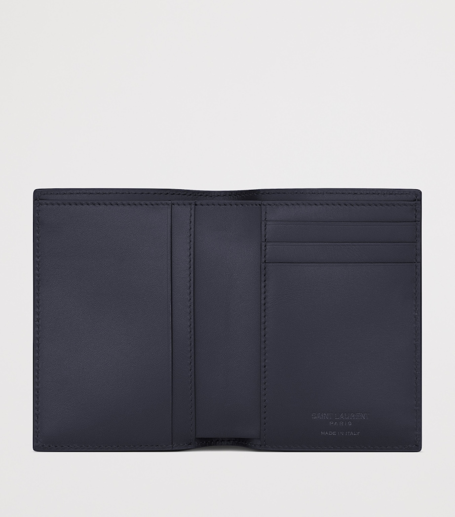 Calfskin Logo Bifold Wallet 4100 Image 2