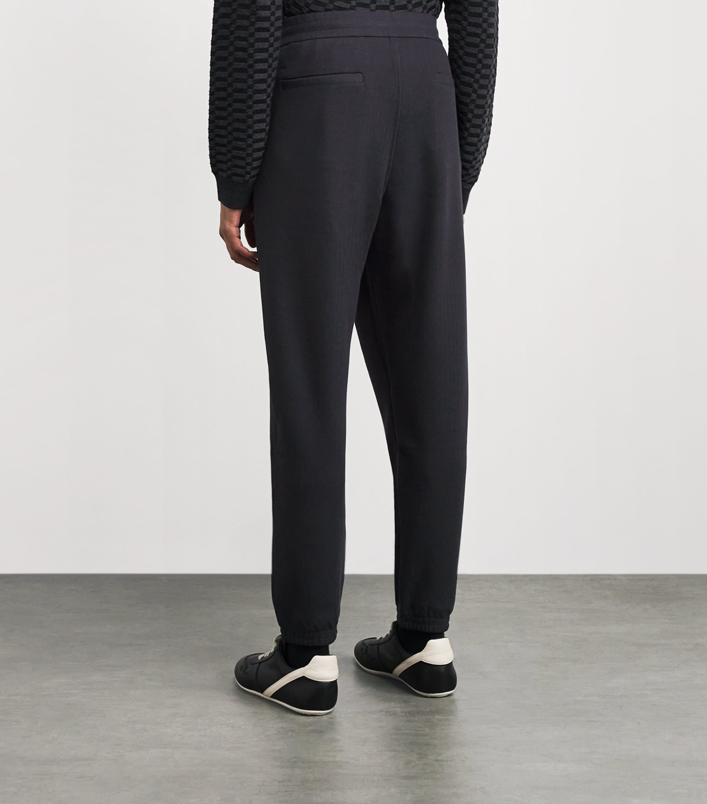 Chevron Drawstring Trousers FB417 Image 4