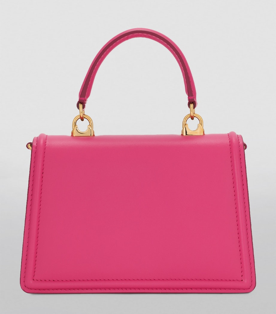 Leather Devotion Shoulder Bag 8H412-SHOCKING PINK Image 3