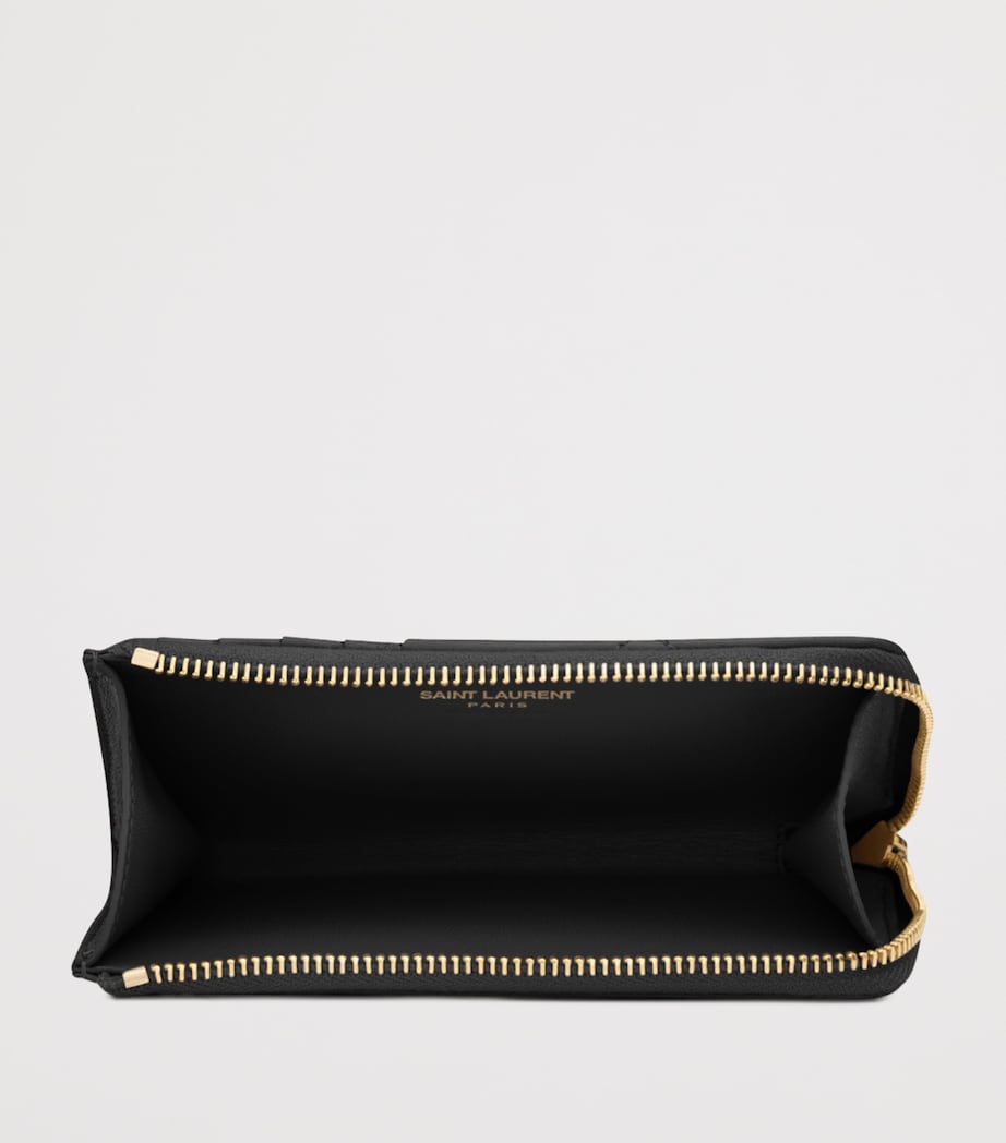 Matelassé Zip-Up Card Holder 1000 Image 4