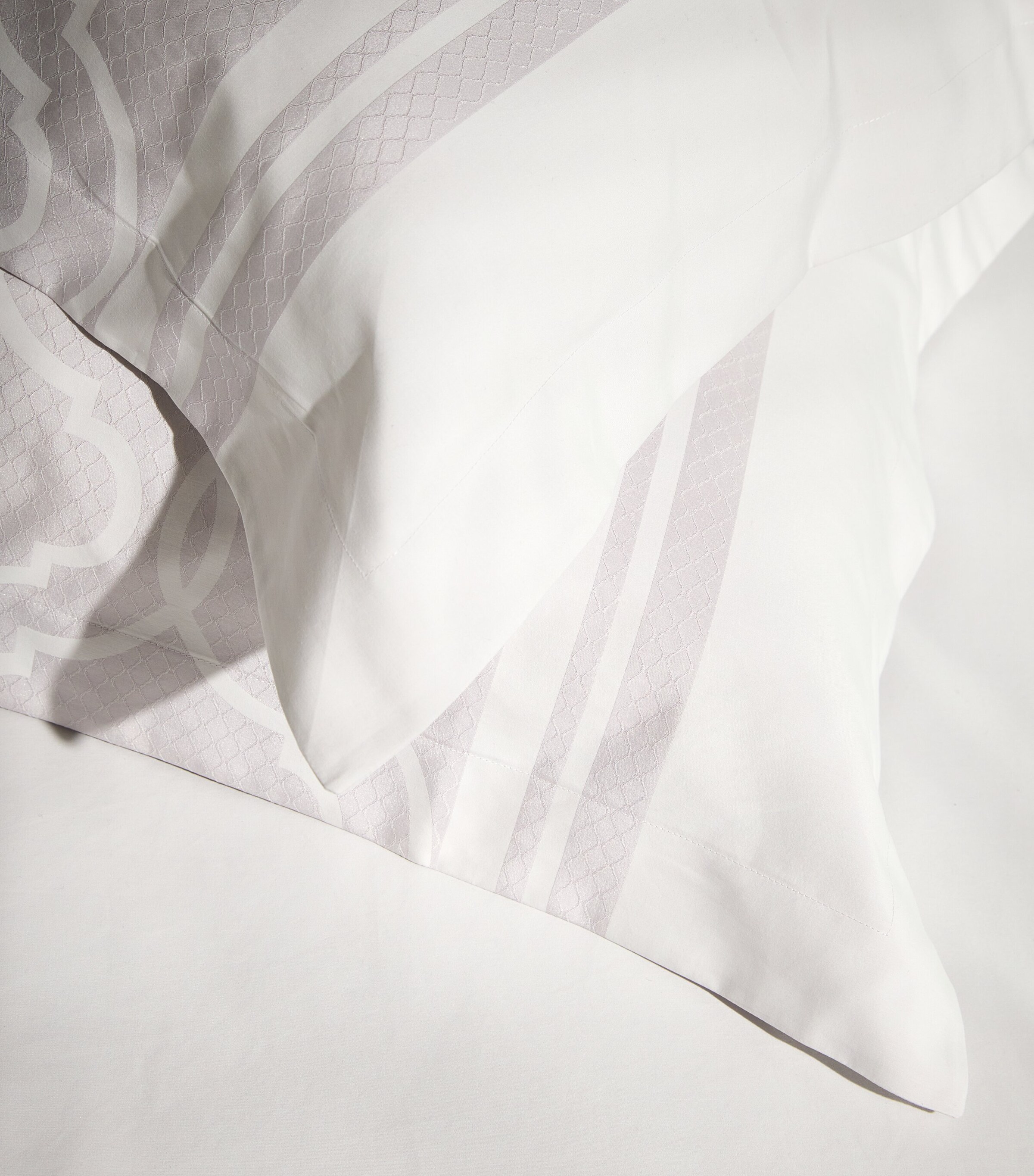 Roowa Super King Fitted Sheet (180cm x 200cm) PERLE Image 7