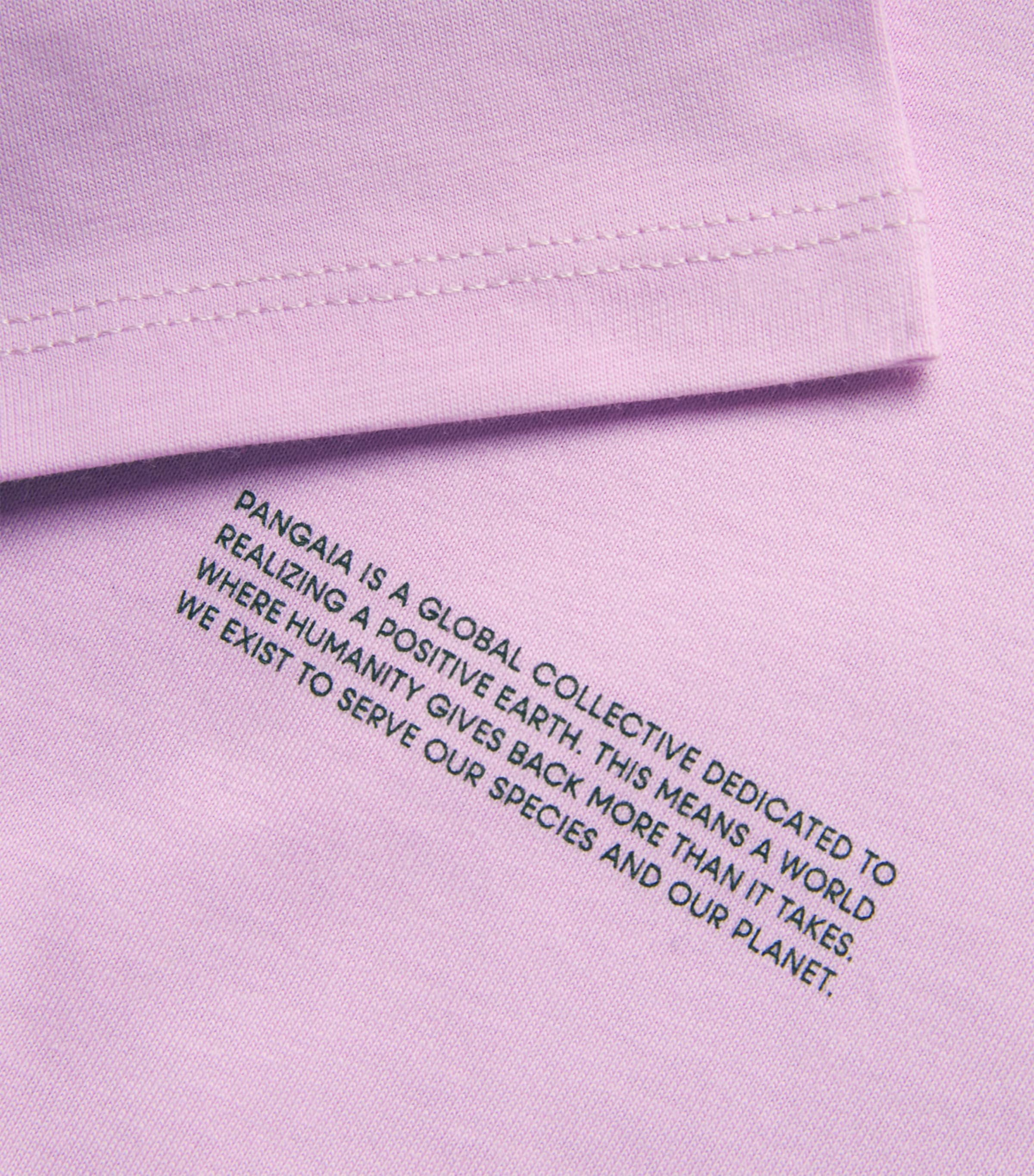 Pangaia Kids Organic Cotton T-Shirt (3-12 Years) Purple Image 3