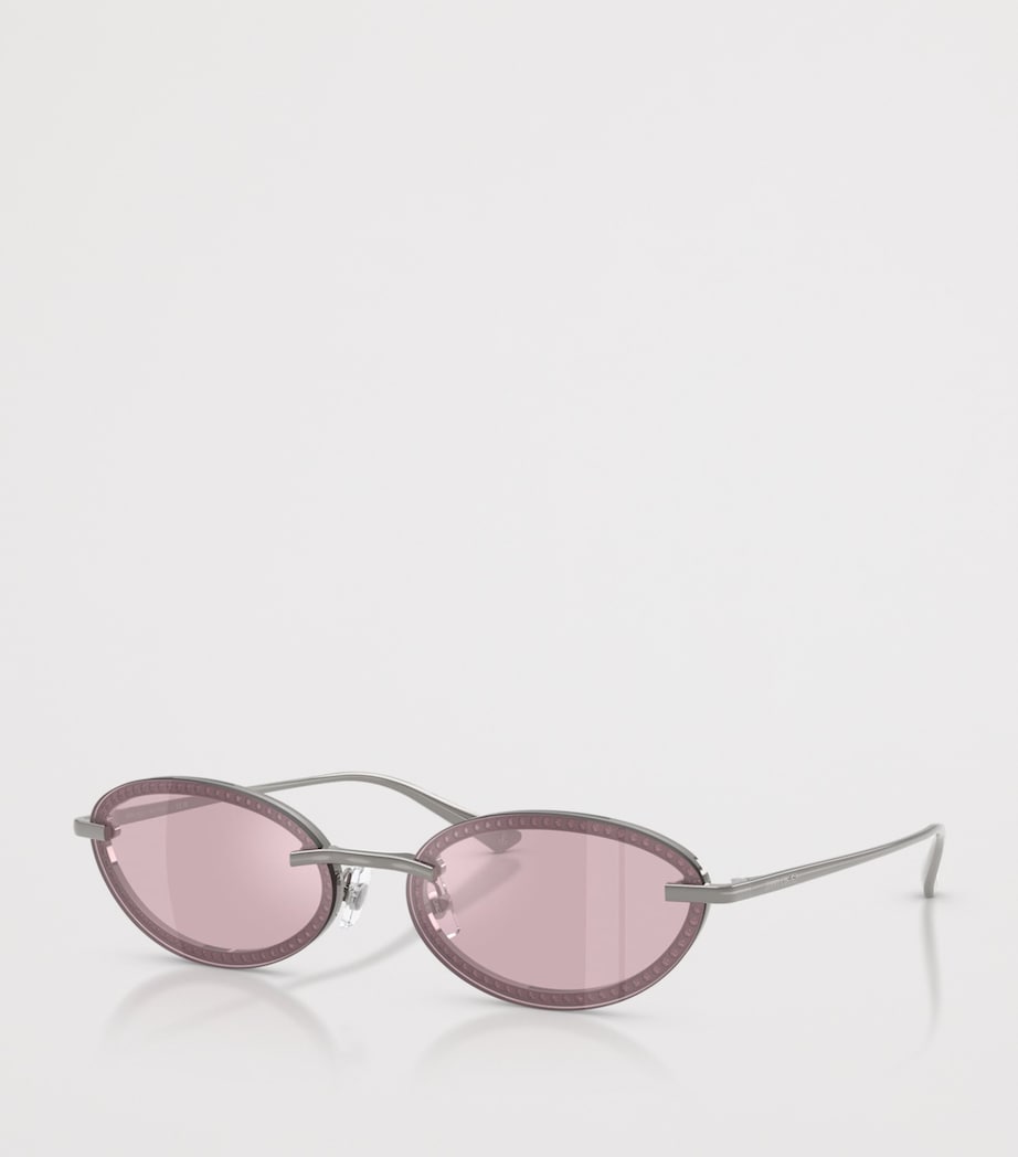 Jimmy Choo Oval Sunglasses Image 2