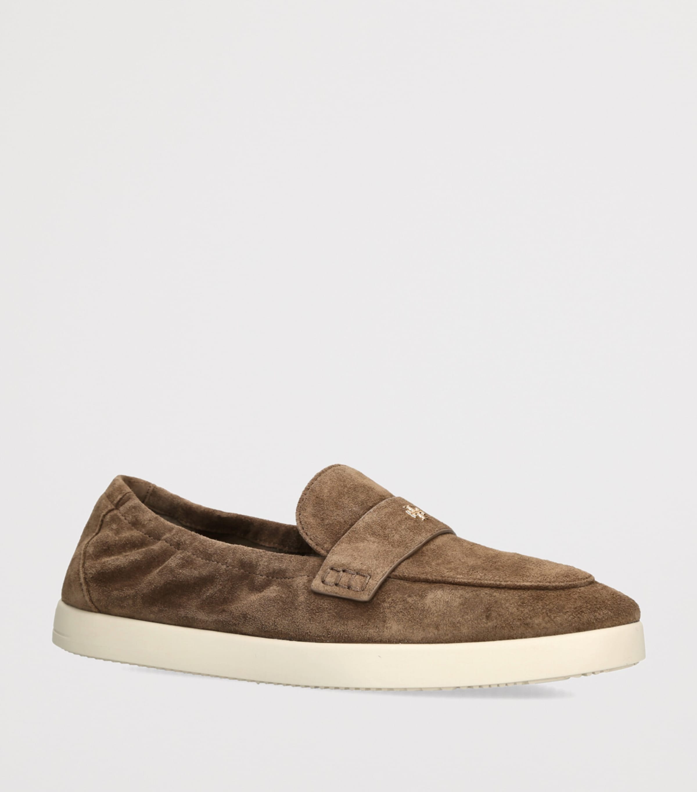 Suede Ballet Sport Loafers TAN Image 3