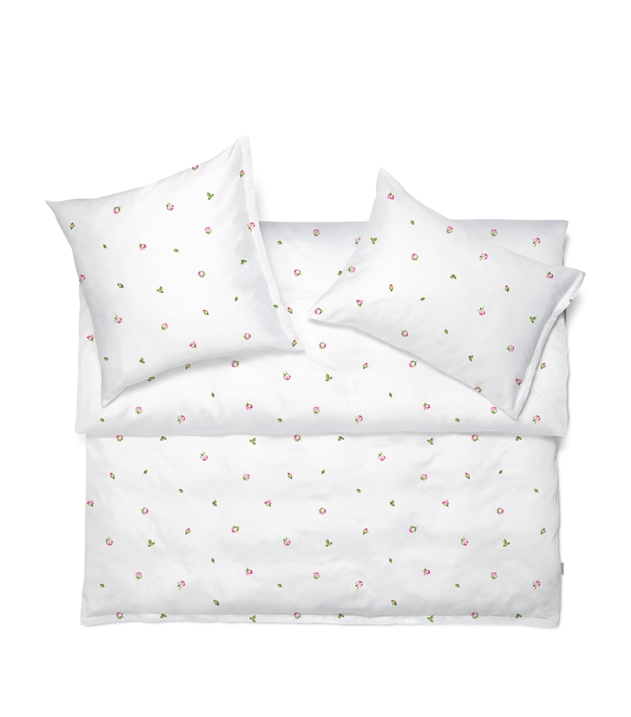 Floral Jeunesse-Noblesse Oxford Pillowcase (50cm x 75cm) BLANC Image 3