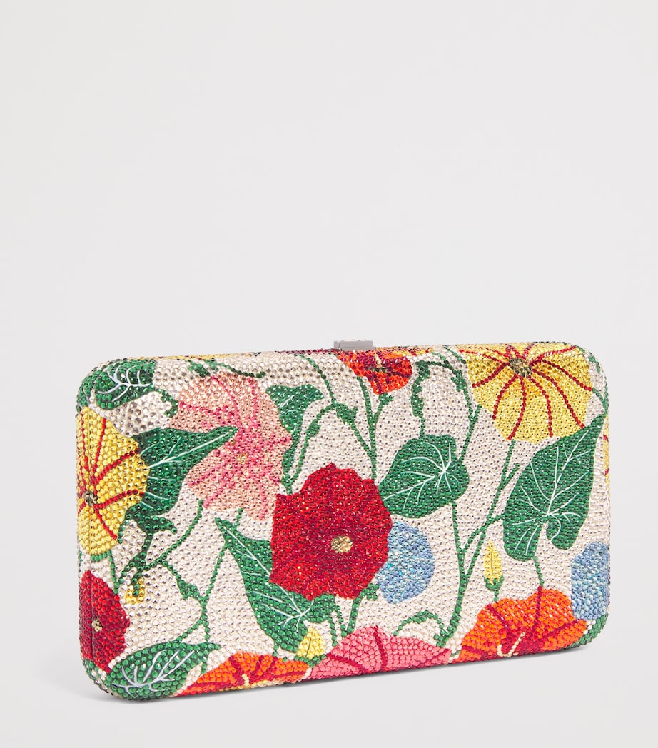 Crystal Moon Flower Clutch Bag SGQMT GOLDEN MULTI Image 3