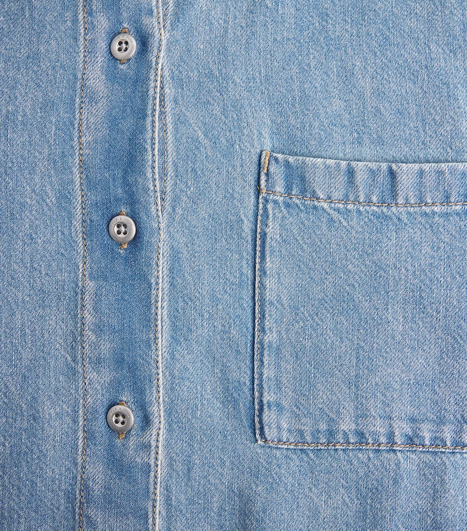 Rag & Bone Womens Connie Denim Shirt Everglade Image 6