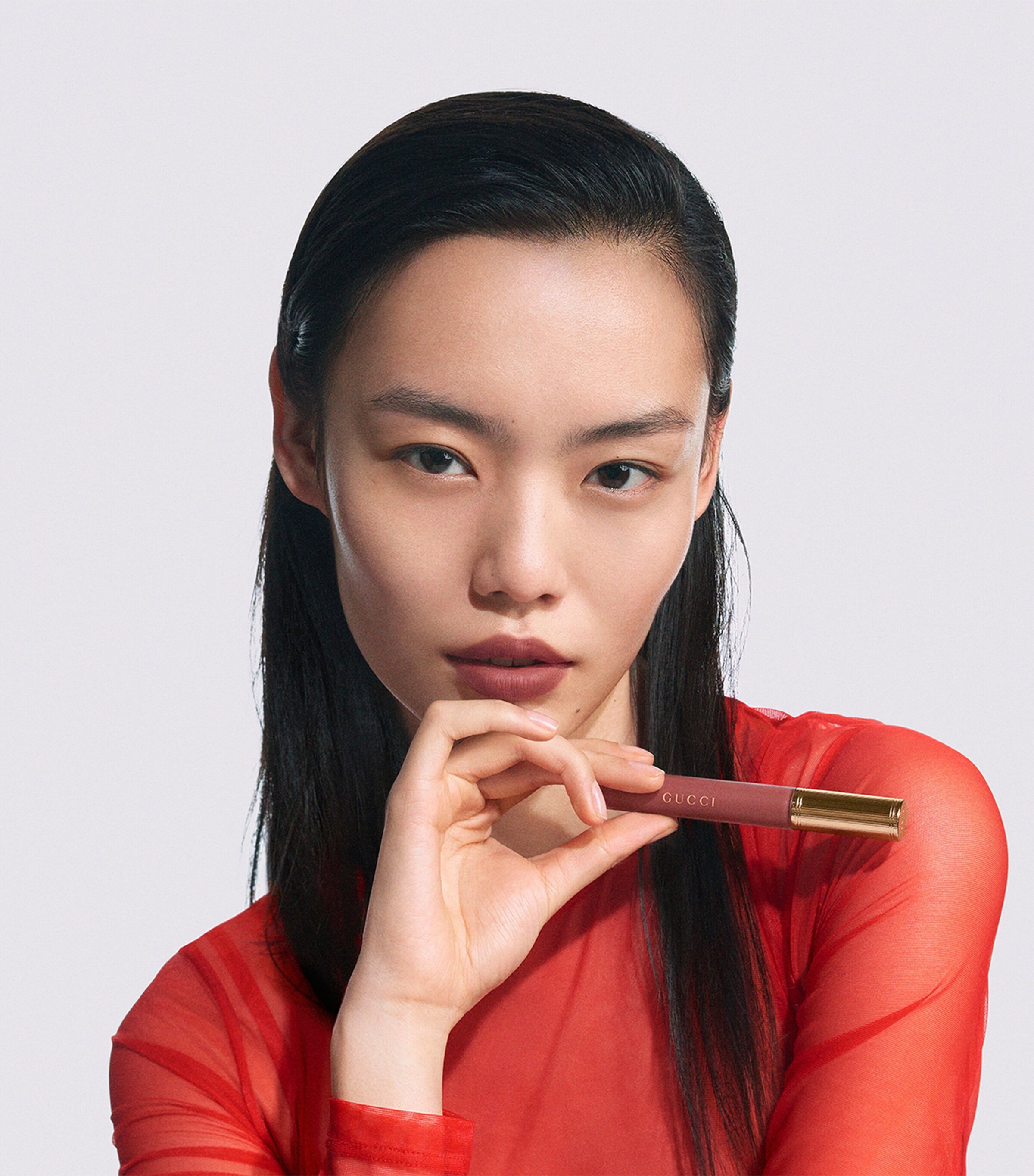 Rouge À Lèvres Liquide Matte Lipstick BROWN Image 5