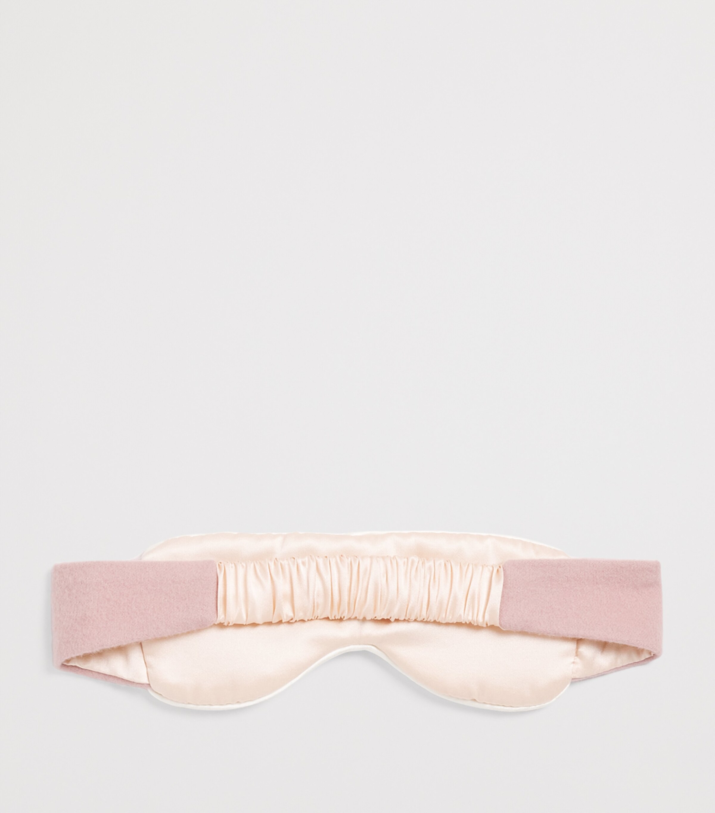 Cashmere-Silk Eye Mask DUSTY PINK Image 3