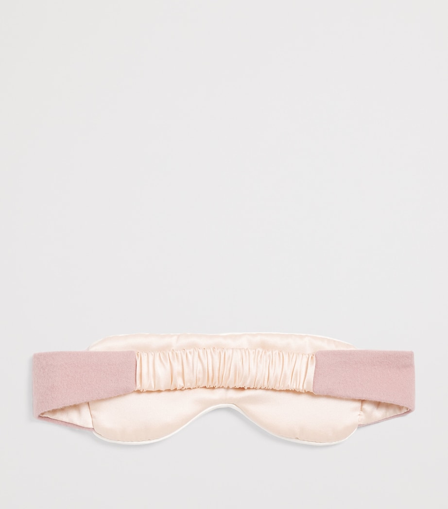Cashmere-Silk Eye Mask DUSTY PINK Image 3
