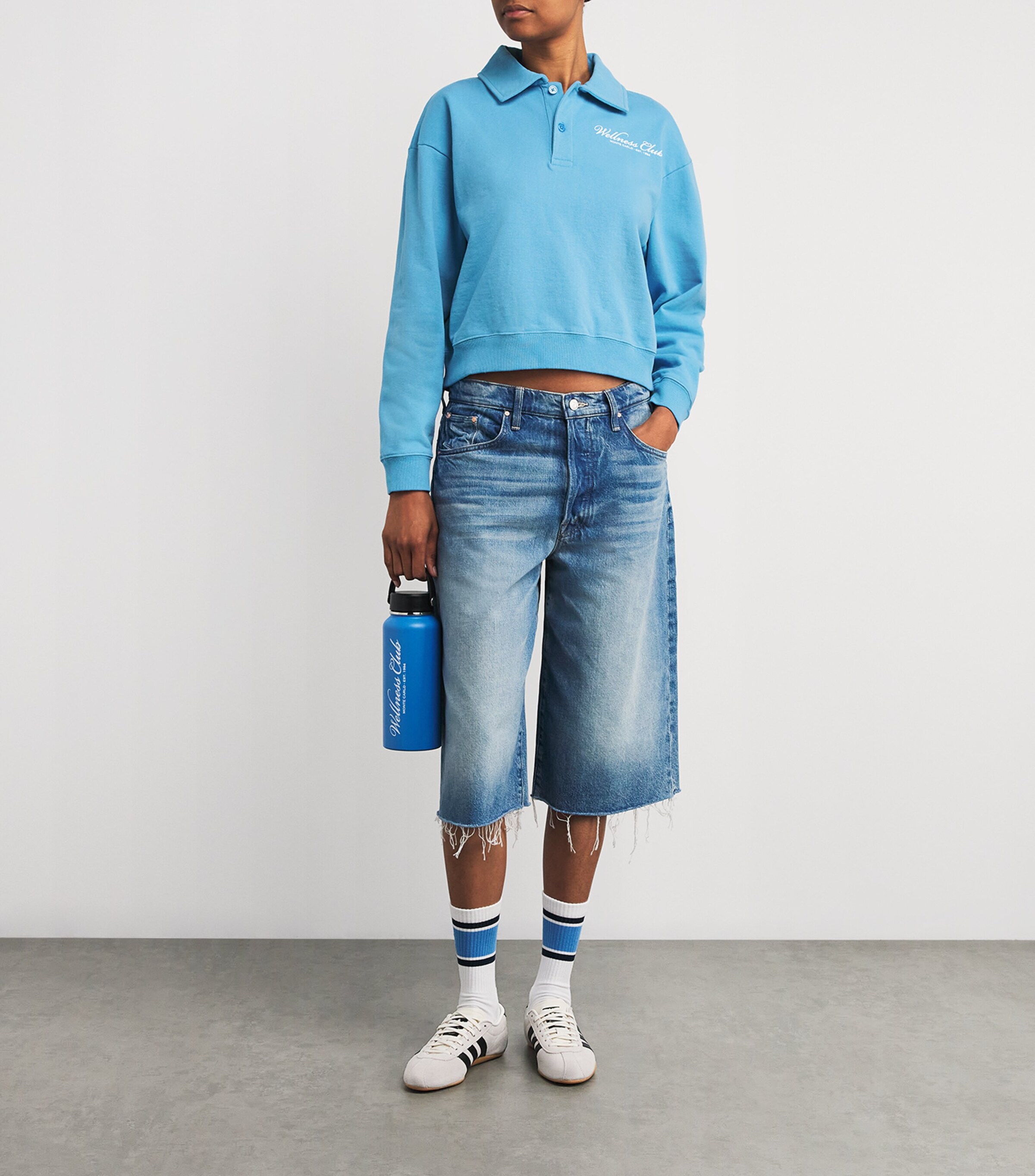 Cotton Wellness Club Polo Shirt JUNIPER Image 2