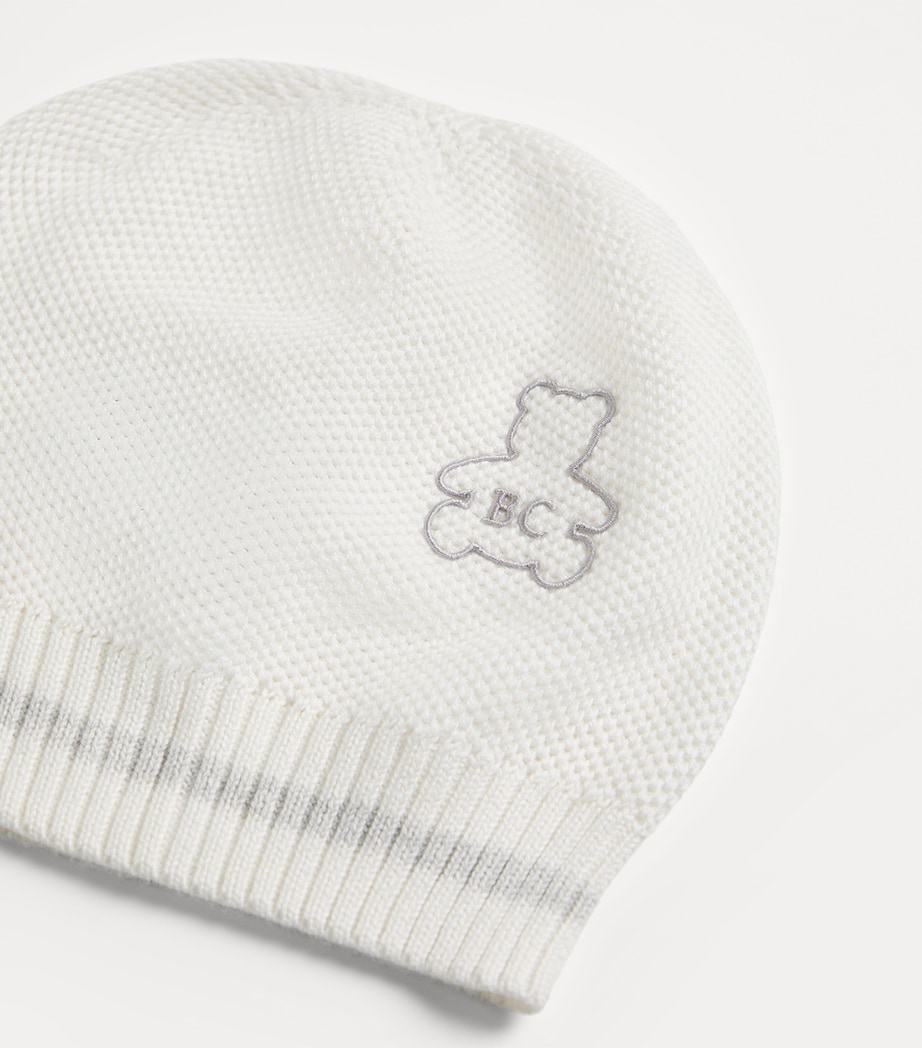 Brunello Cucinelli Kids Cotton Bernie Knit Beanie Image 3