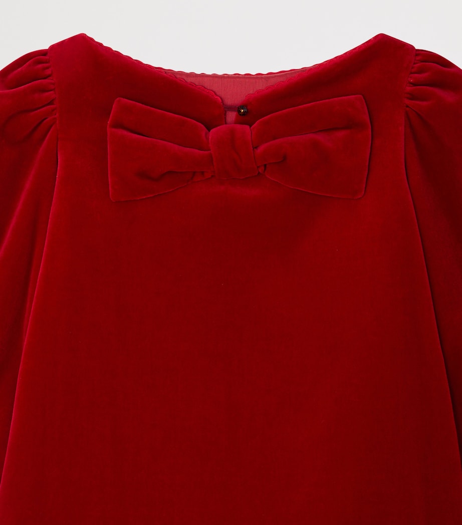 Velvet Jove Dress (4-8 Years) ROUGE Image 3
