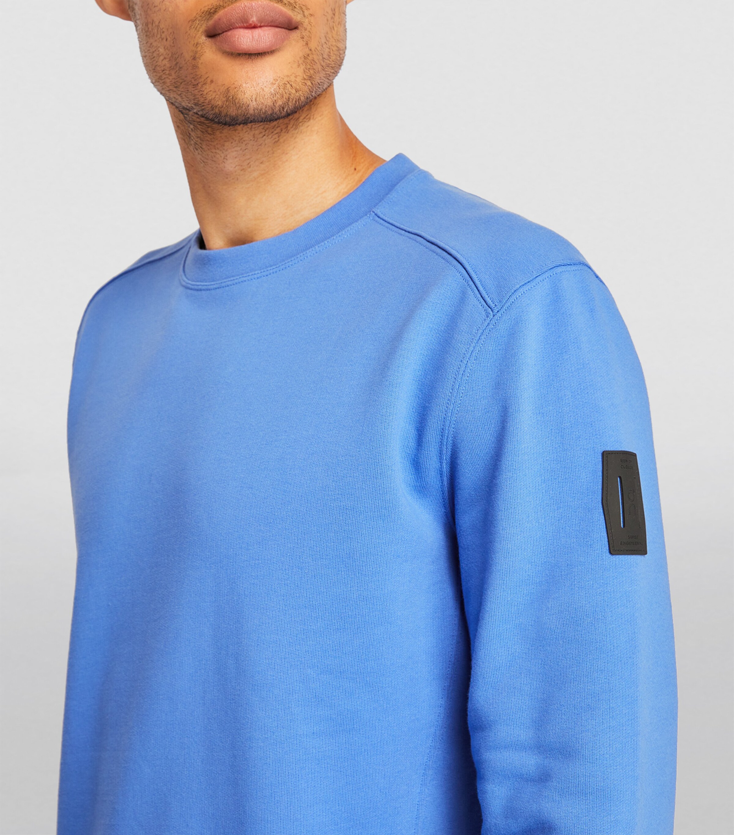 On Mens Cotton Sweatshirt Cobalt Image 6