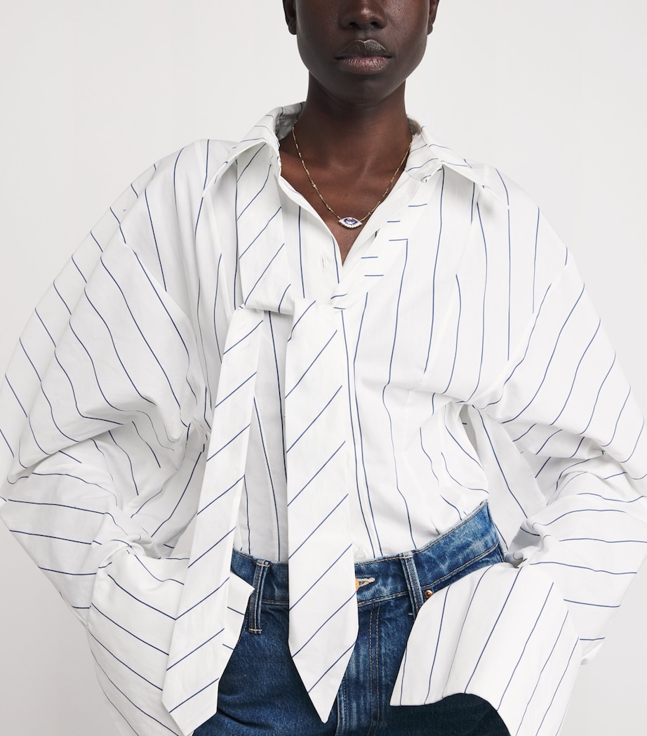 Yellow Gold, Diamond and Tanzanite Evil Eye Necklace YELLOW GOLD Image 4