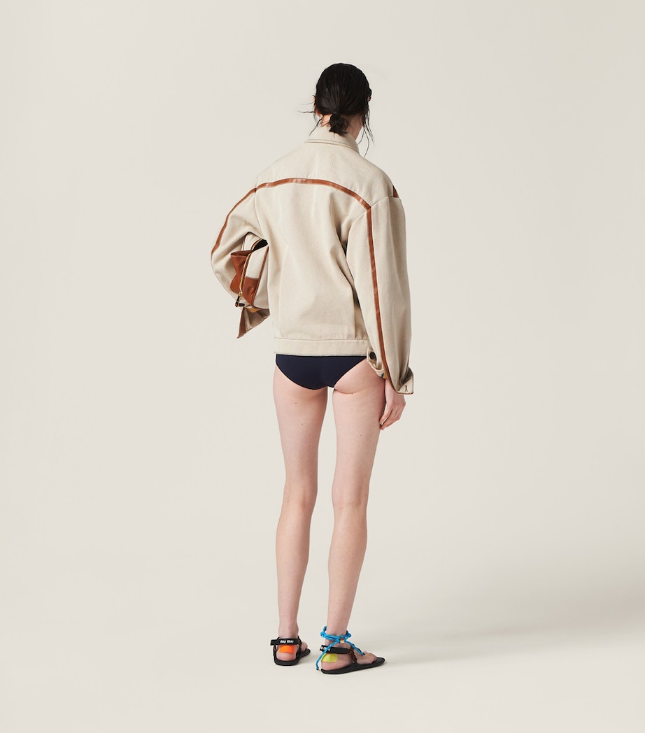 Jacquard Canvas Jacket F0002 Image 2