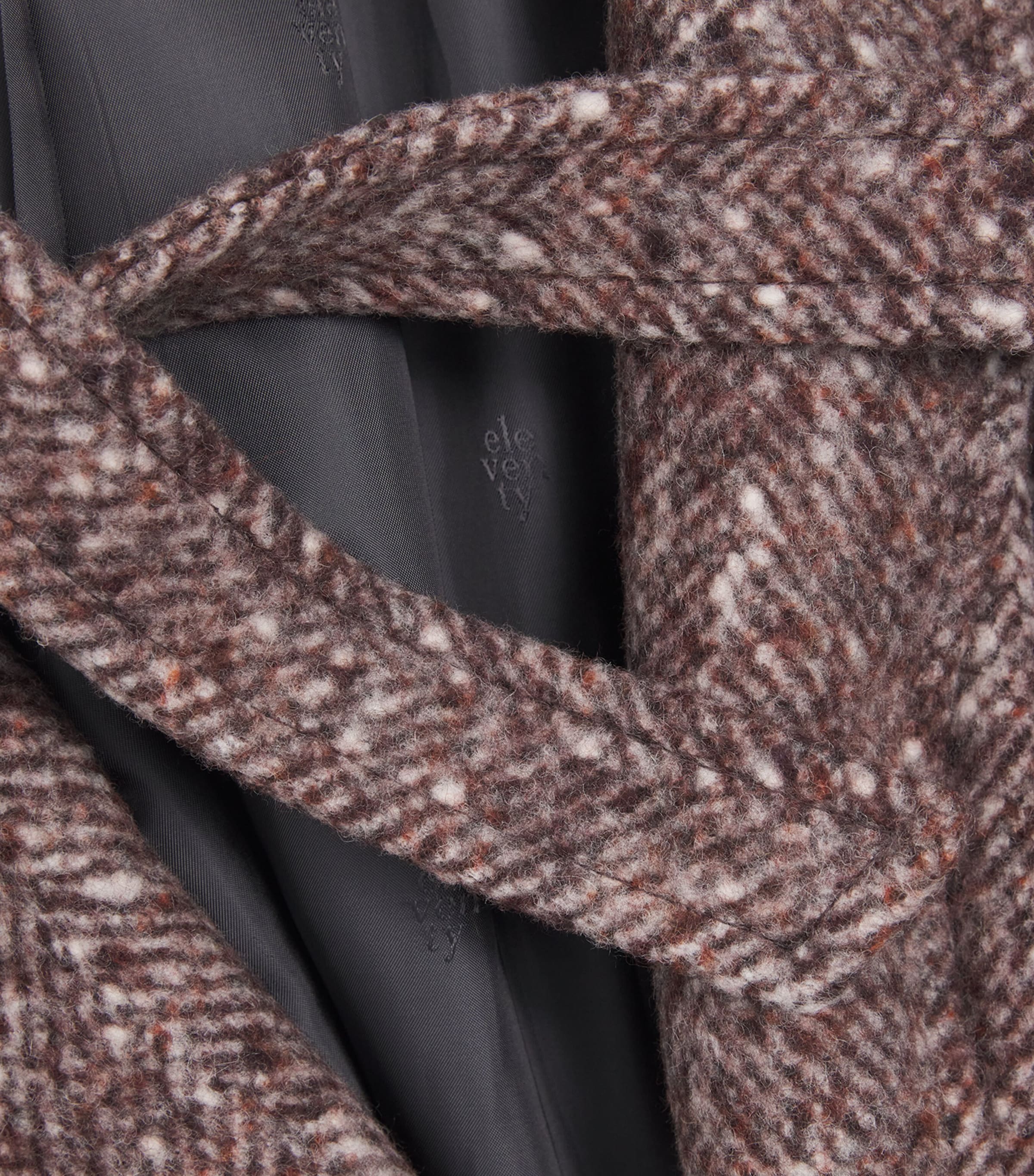 Herringbone Wrap Coat MOSTO Image 5