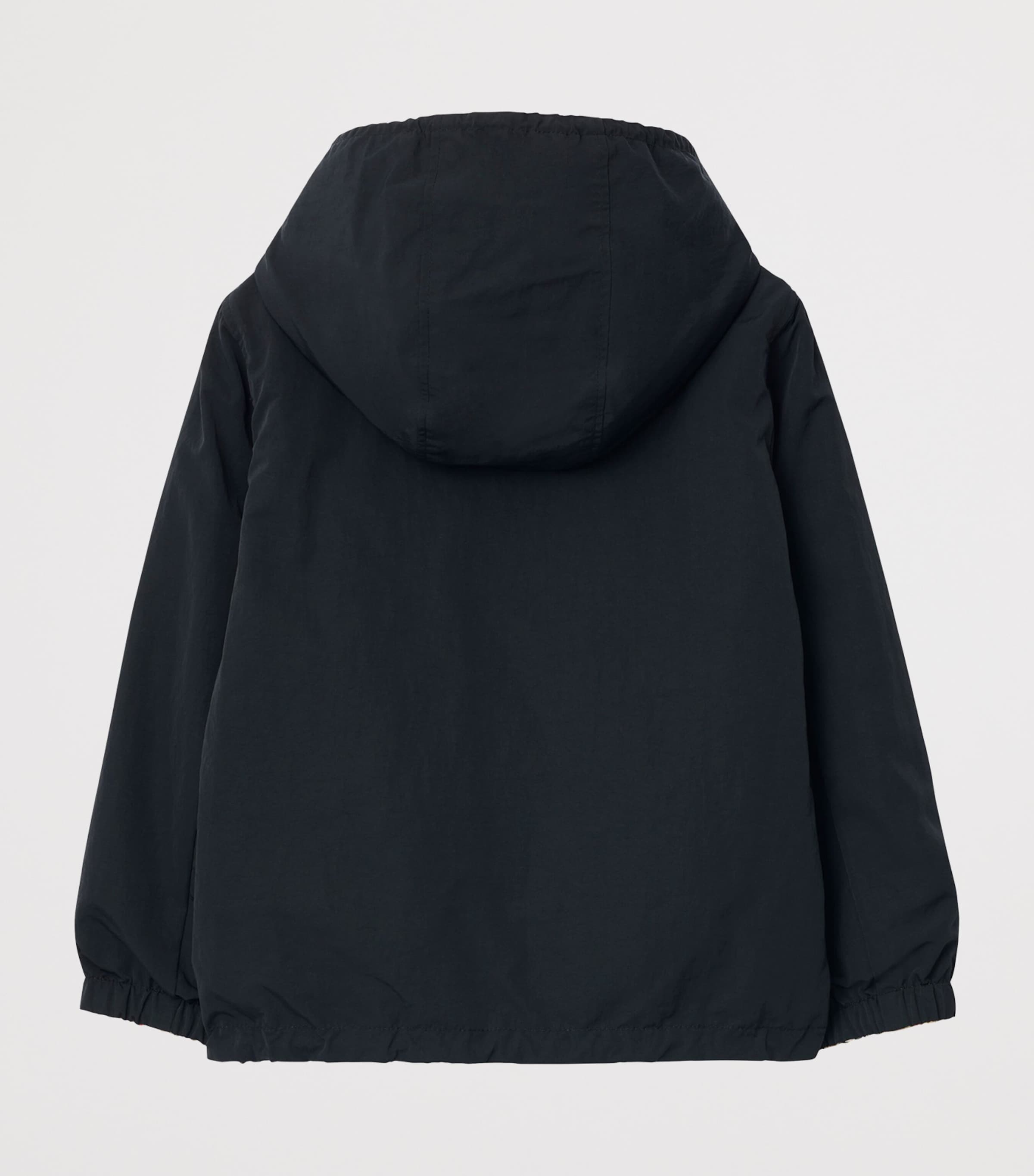 Check Reversible Hooded Jacket (3-12 Years) SAND IP CHECK Image 2