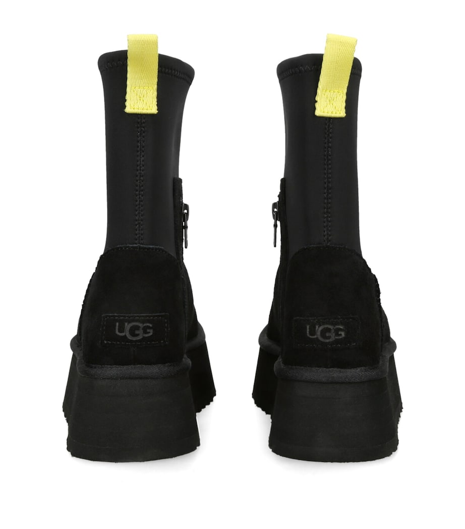 Suede Classic Dipper Boots 45 BLACK Image 2