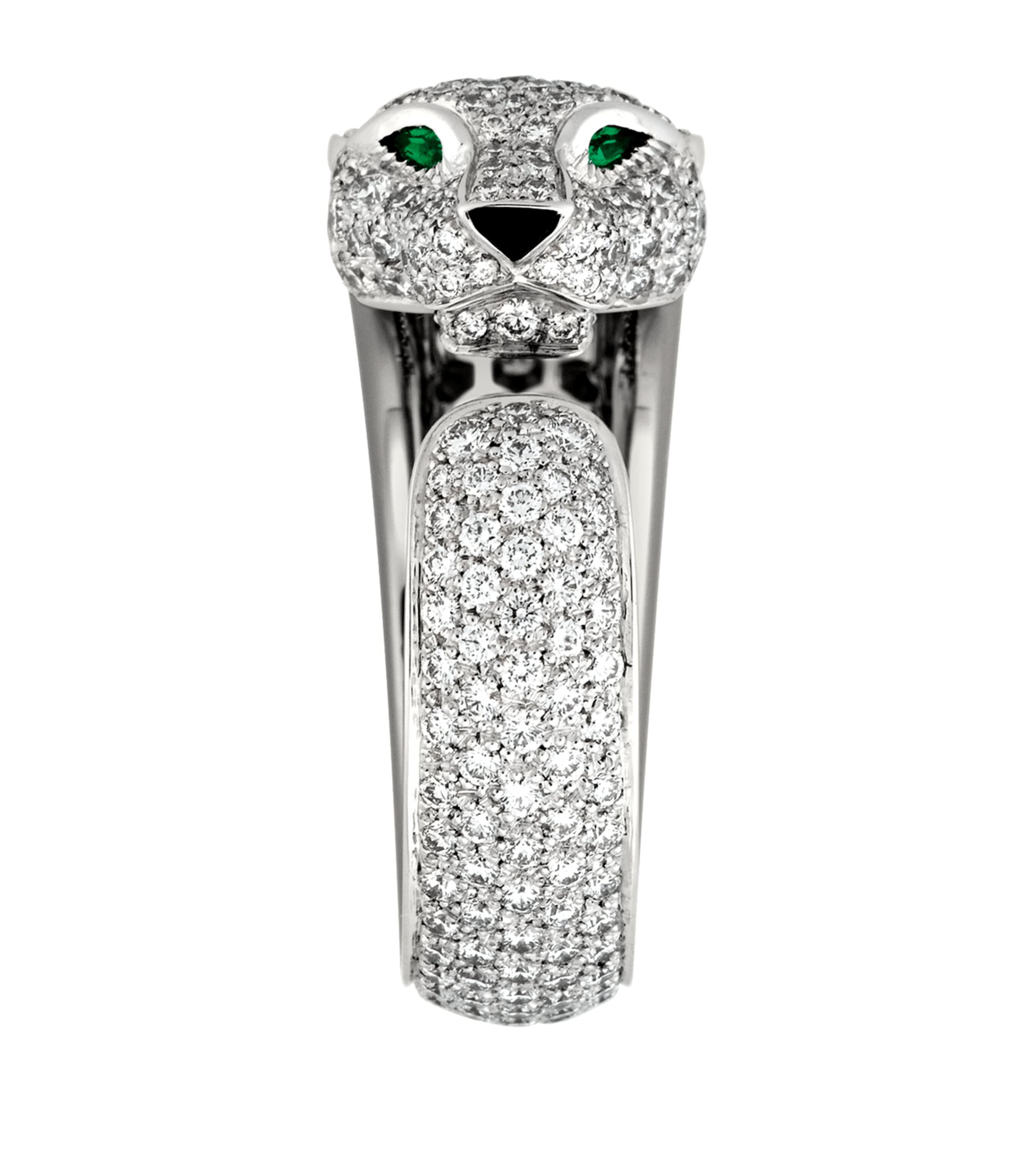 Cartier White Gold and Diamond Massai Panthère de Cartier Ring White Gold Image 2