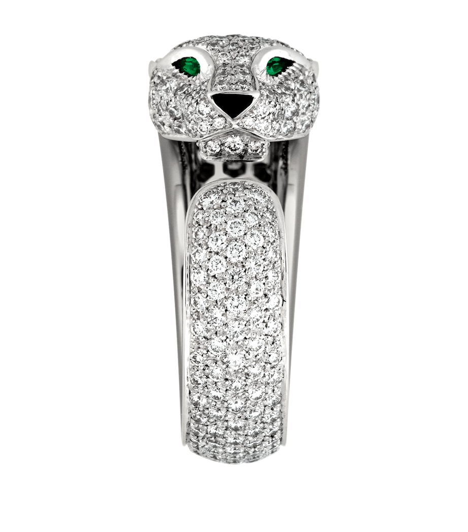 Cartier White Gold and Diamond Massai Panthère de Cartier Ring White Gold Image 2