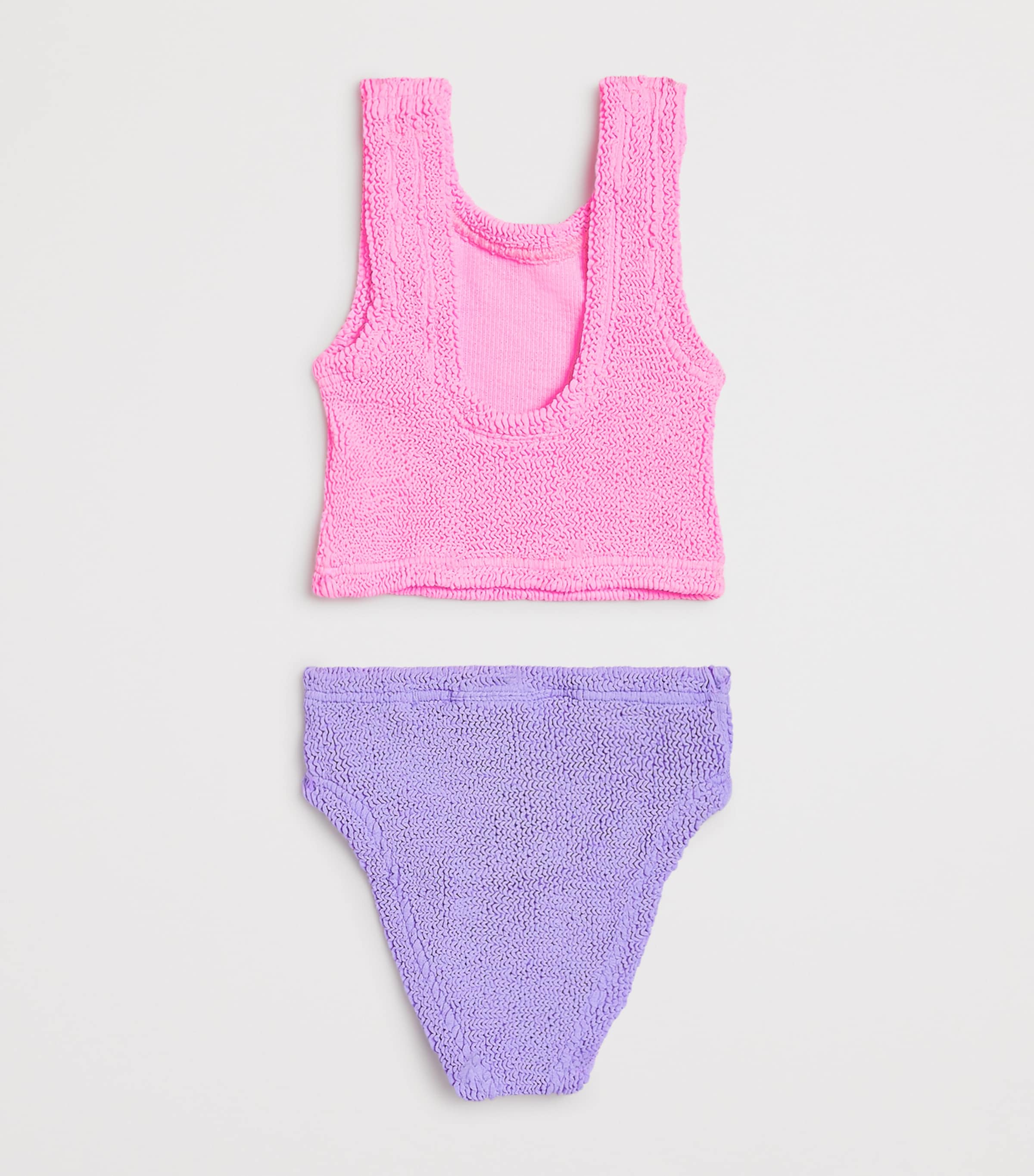 Two-Tone Lyra Bikini (3-6 Years) BUBBLEGUM/LILAC Image 2