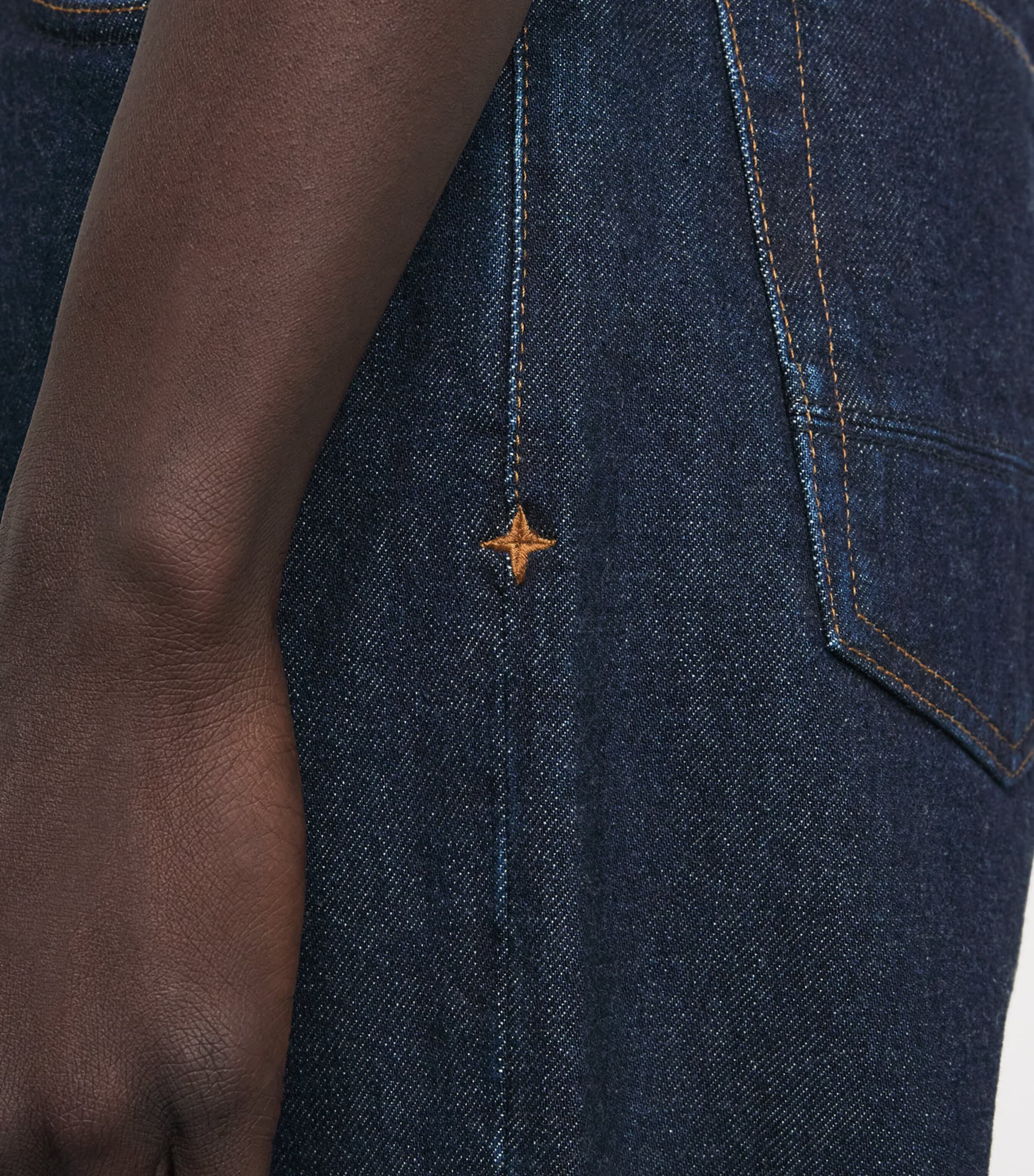 Stone Island Mens Loose-Fit Jeans Image 3