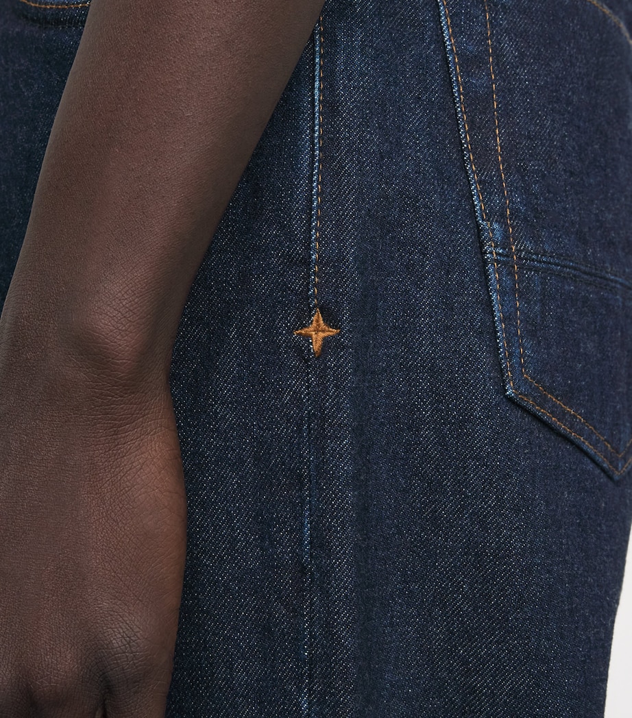 Stone Island Mens Loose-Fit Jeans Image 3