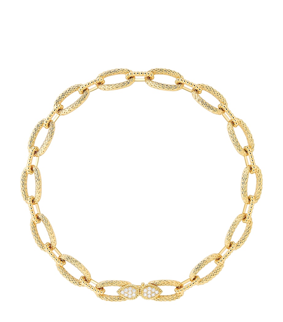 Yellow Gold and Diamond Serpent Bohème Vintage Necklace YELLOW GOLD Image 1