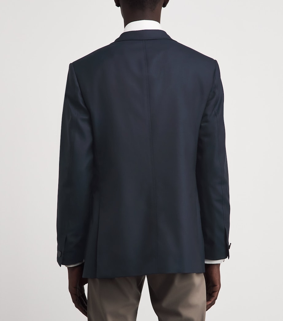 Brioni Mens Stretch-Cashmere Blazer Image 5