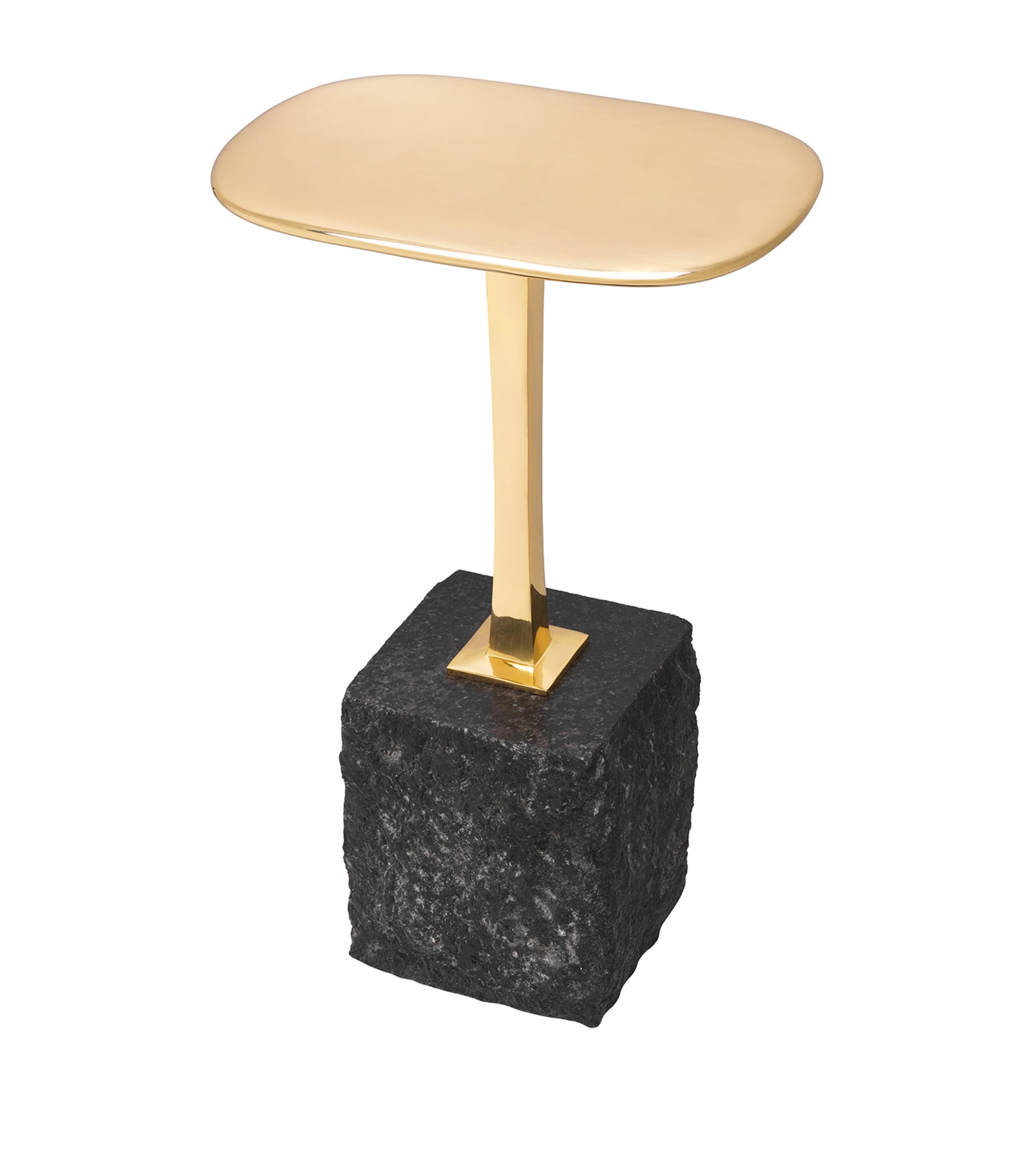 Small Kayan Side Table BRASS Image 3