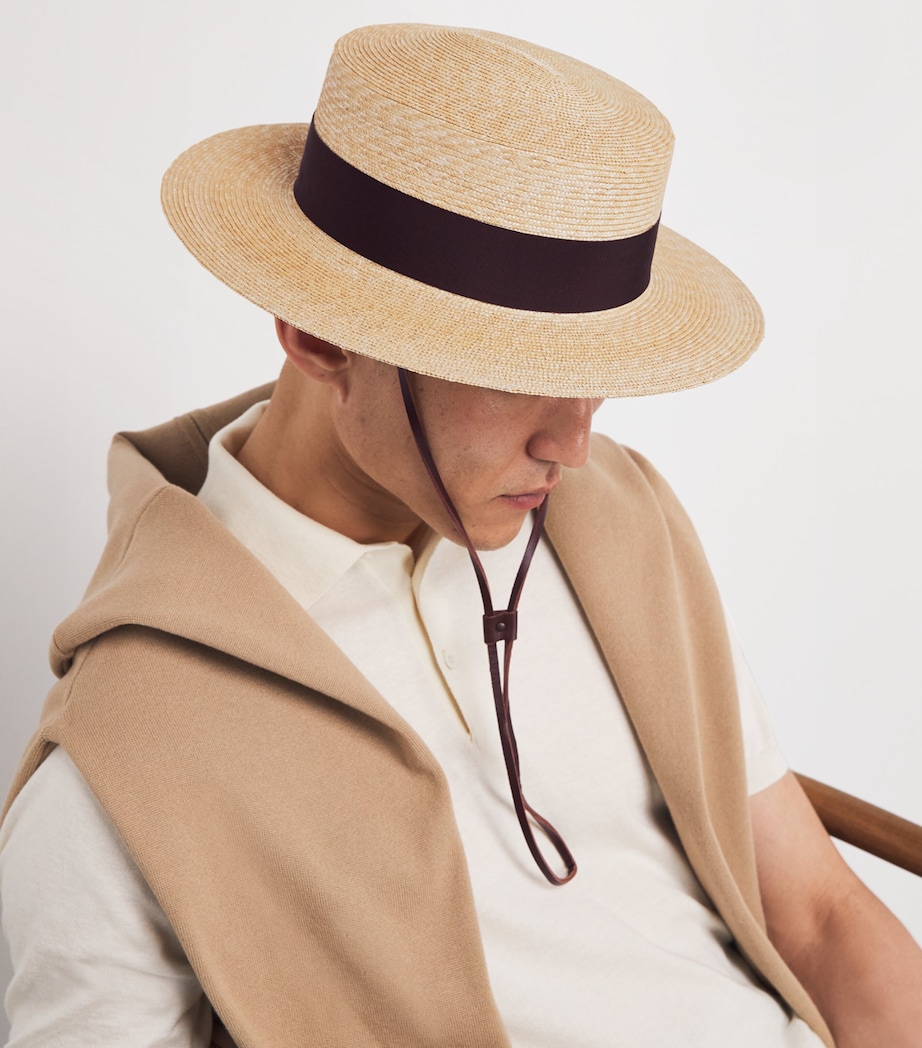 Borsalino Straw Magiostrina Hat Naturale Image 2