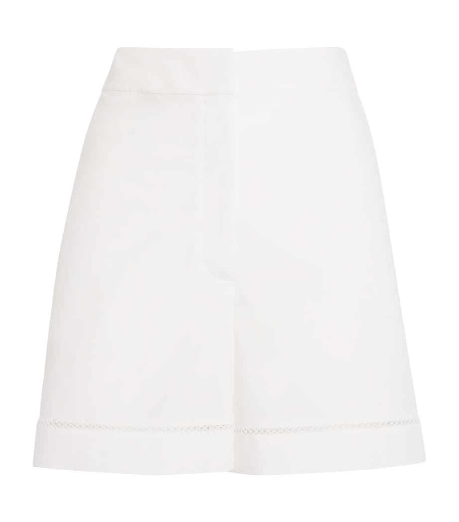 Eyelet Shorts WHITE - 100 Image 1