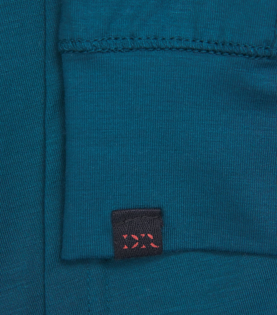 Derek Rose Mens Micromodal Basel Hoodie Tea Image 6