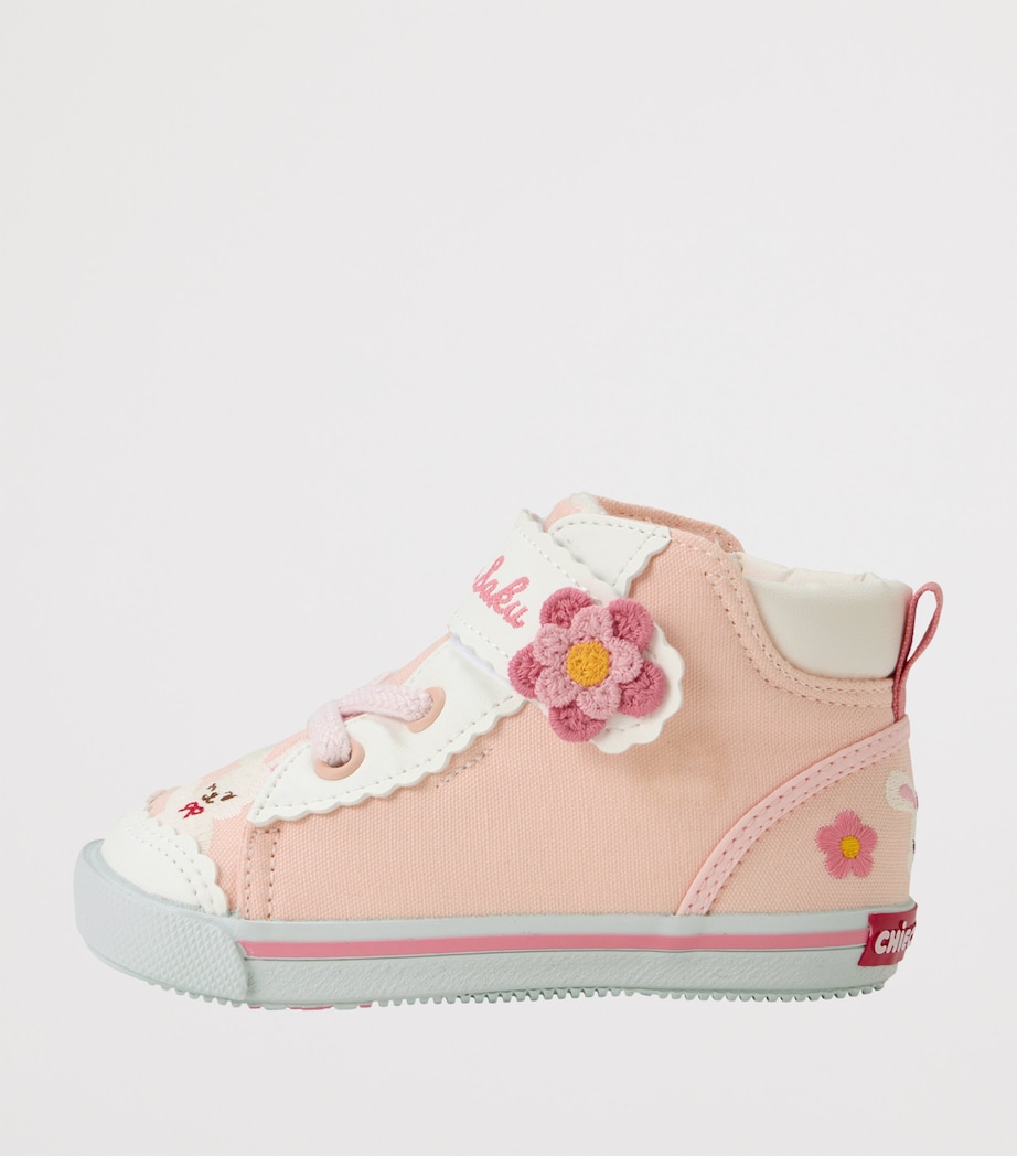 Floral-Appliqué Sneakers 8 Image 2