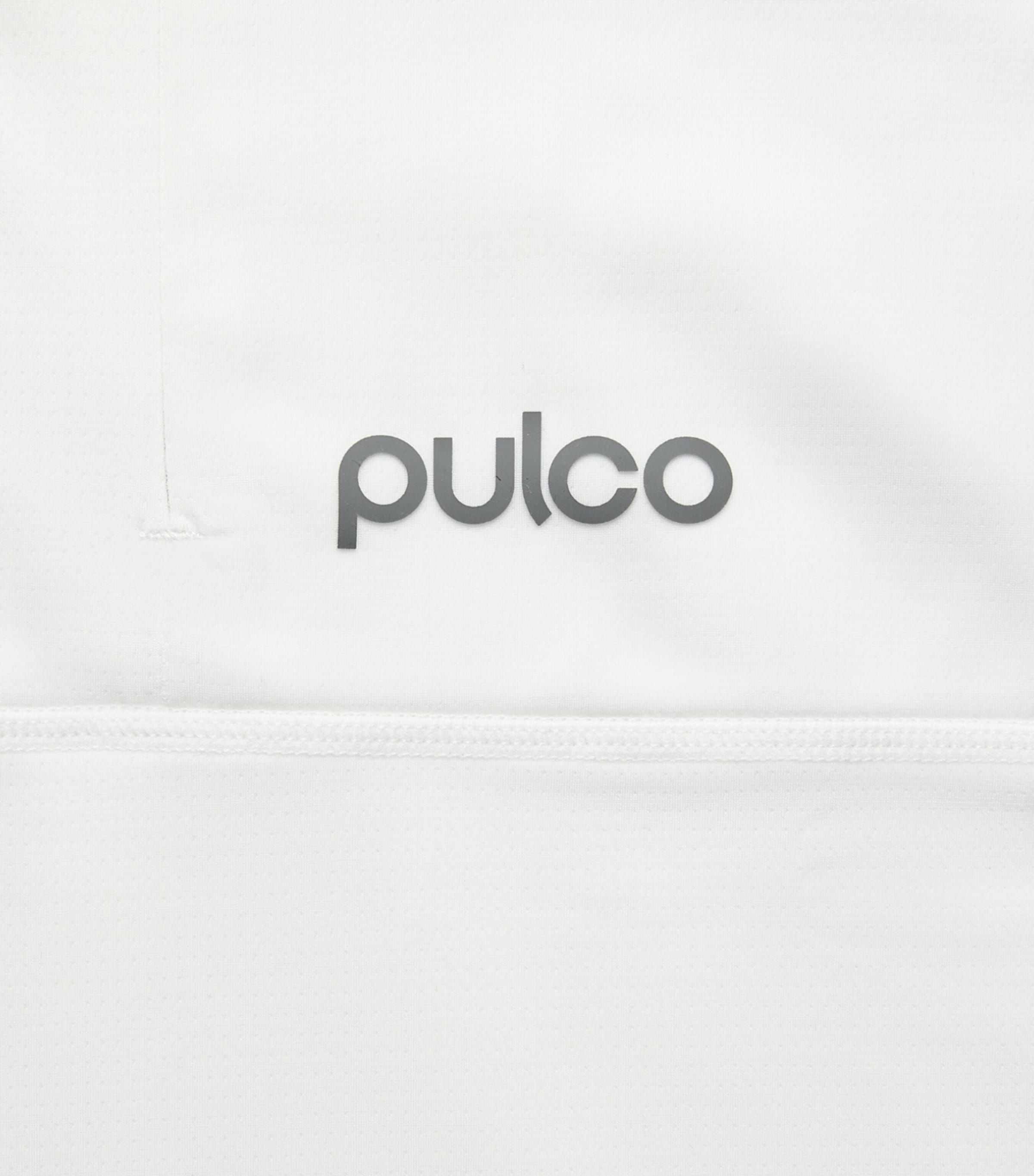Pulco Studios Mens Full Zip Training Hoodie White Image 6