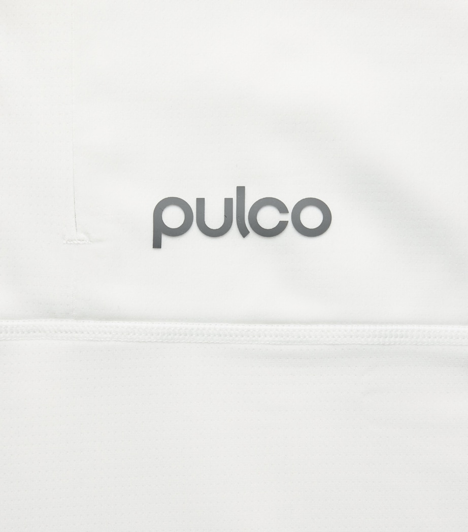 Pulco Studios Mens Full Zip Training Hoodie White Image 6