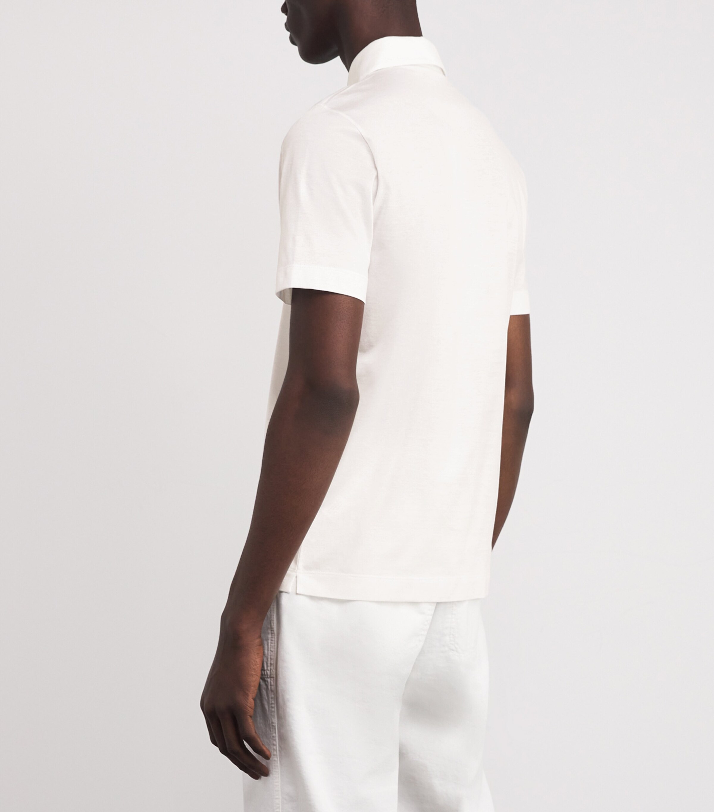 Mercerised Cotton Polo Shirt 1 Image 4