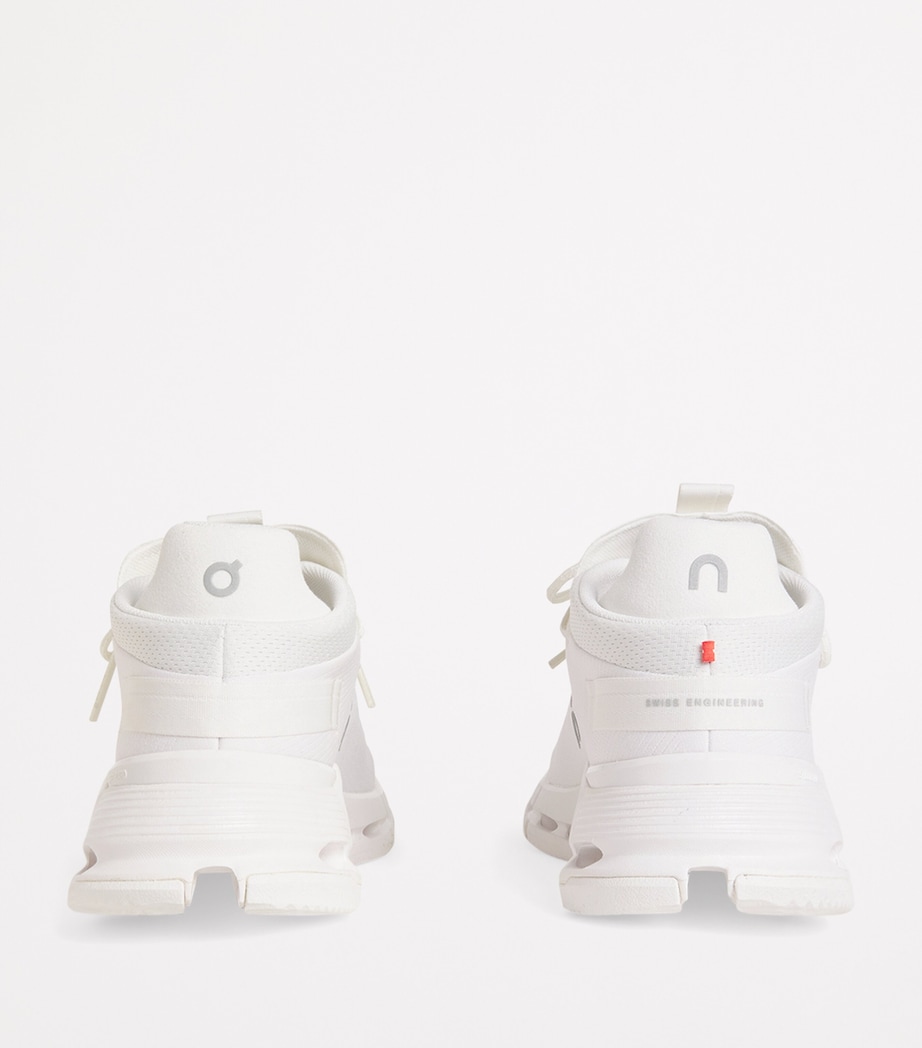 On Cloudnova 2 Trainers All White Image 4