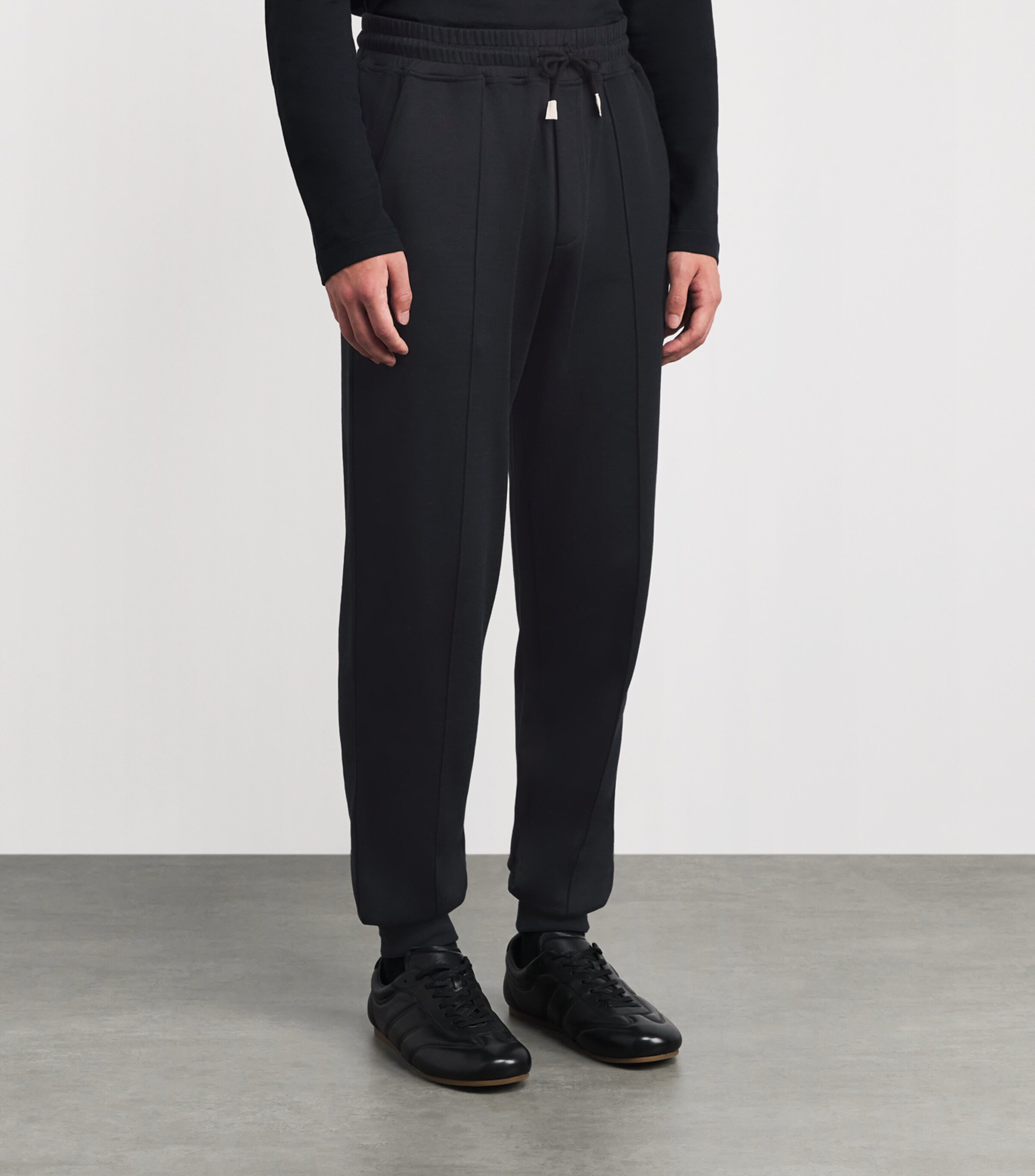 Cotton-Blend Sweatpants NERO Image 3